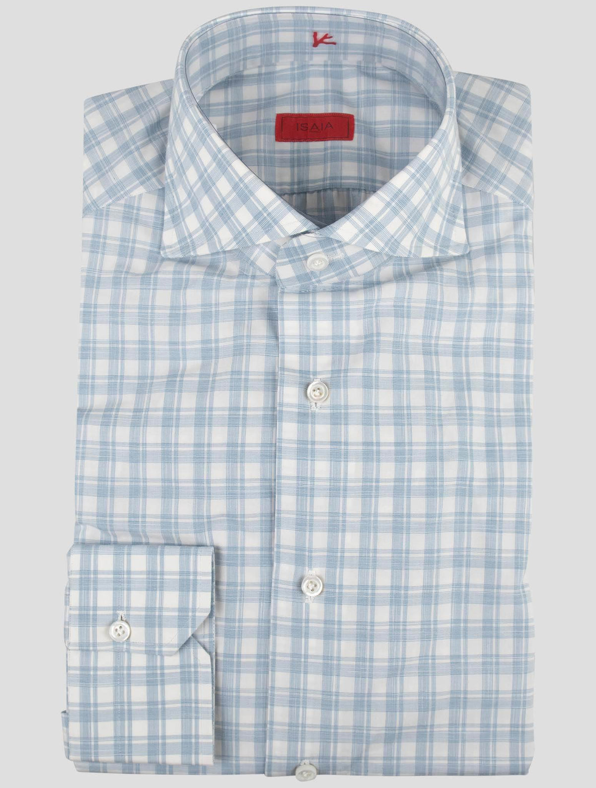 Isaia Multicolor Cotton Shirt