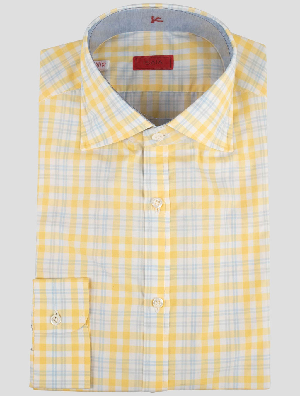 Isaia Multicolor Cotton Shirt