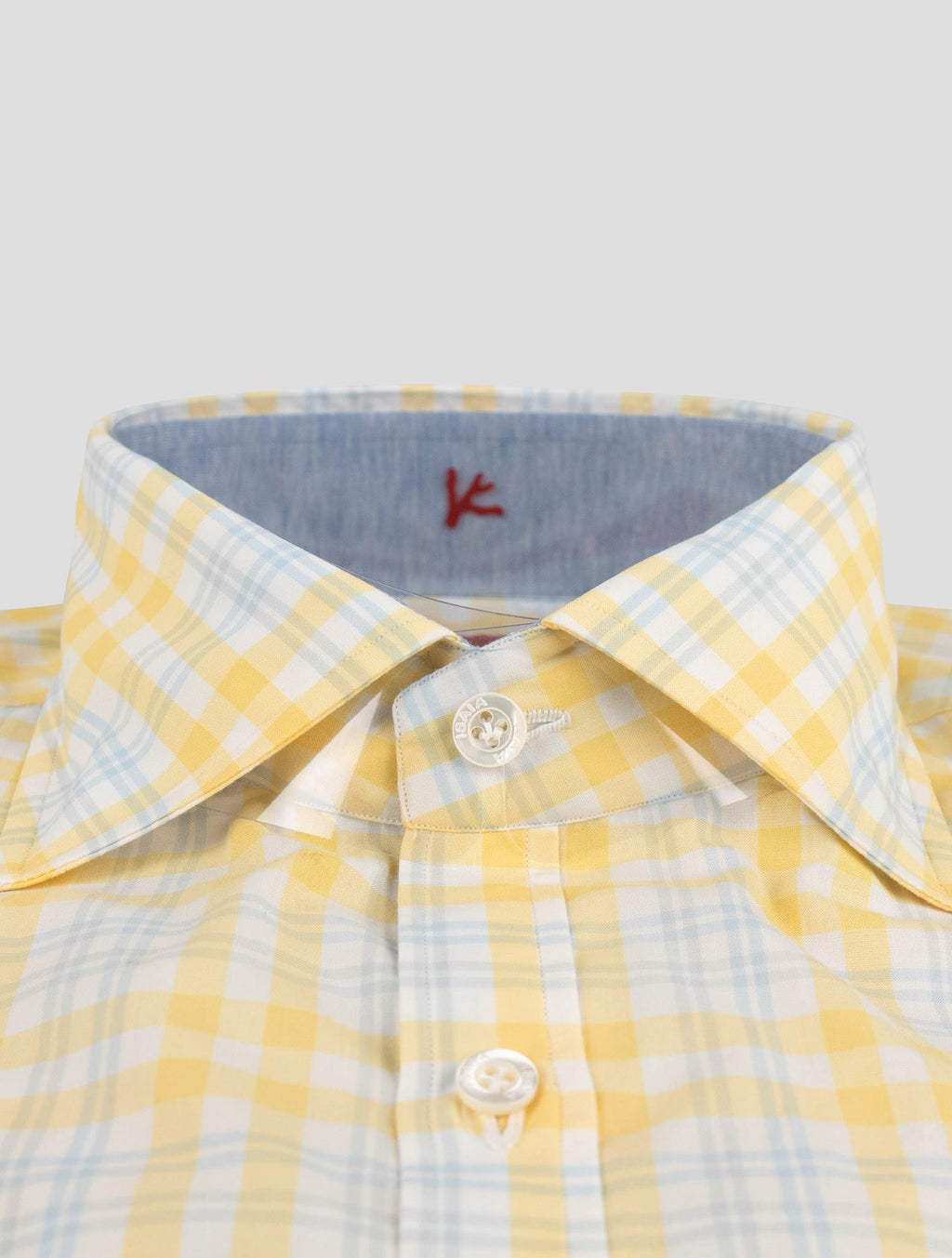 Isaia Isaia Multicolor Cotton Shirt Multicolor 001