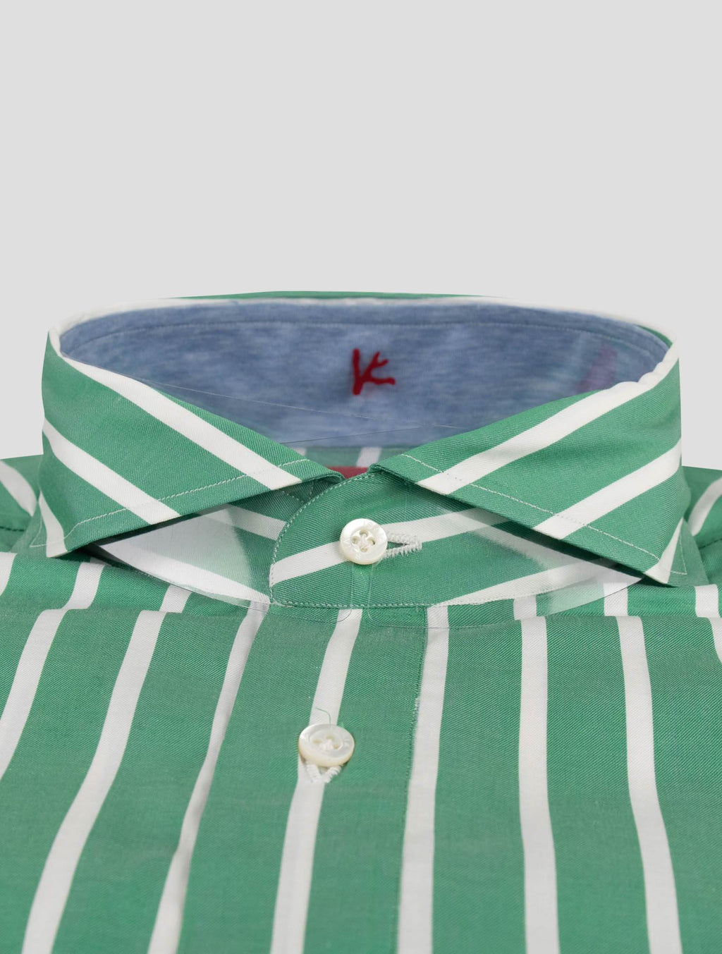 Isaia Isaia Multicolor Cotton Sweater Polo Green 001