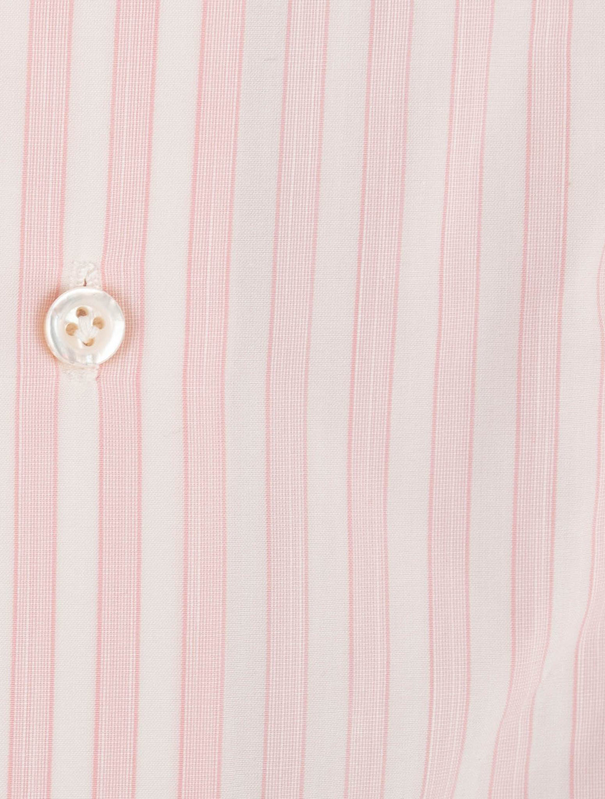 Isaia Pink Cotton Shirt