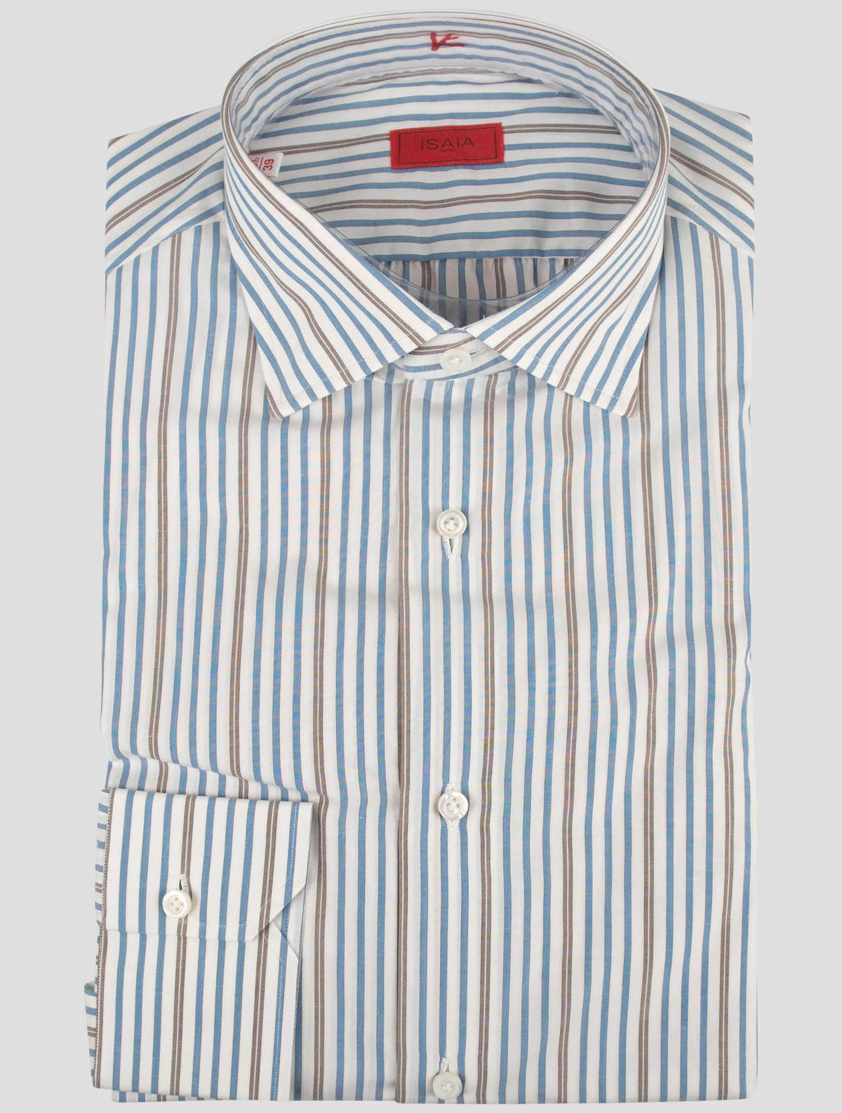 Isaia Multicolor Cotton Shirt