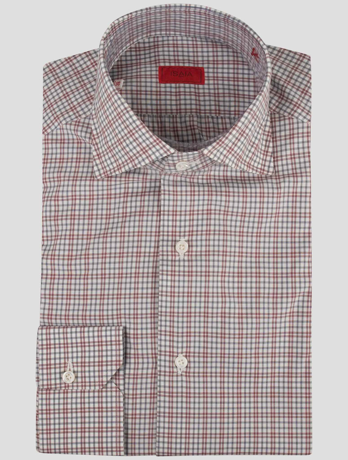 Isaia Multicolor Cotton Shirt