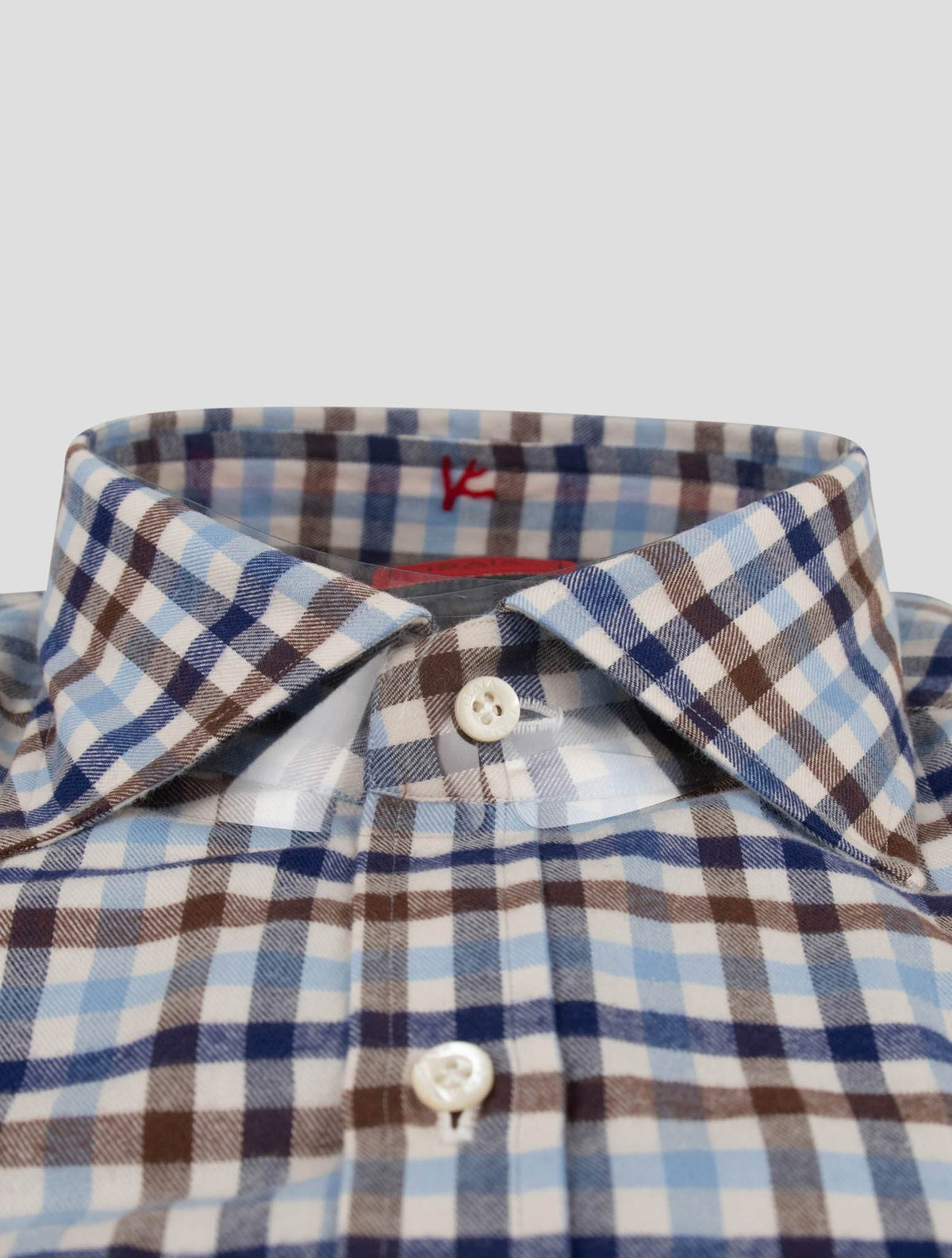 Isaia Isaia Multicolor Cotton Shirt Multicolor 001