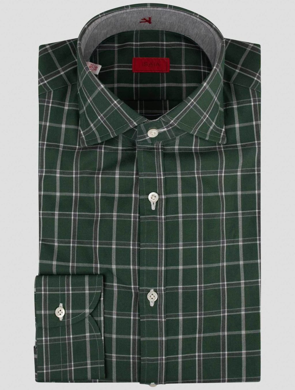 Isaia Multicolor Cotton Shirt