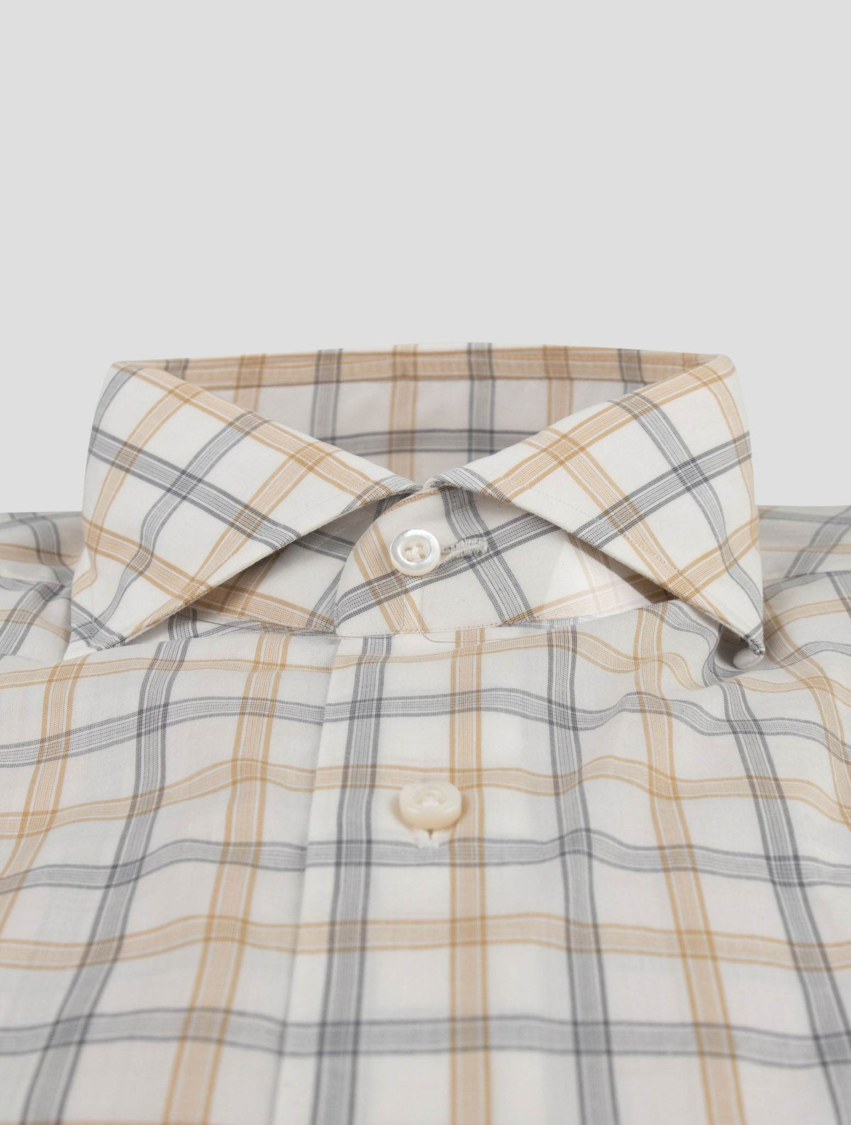 Isaia Isaia Multicolor Cotton Shirt Multicolor 001