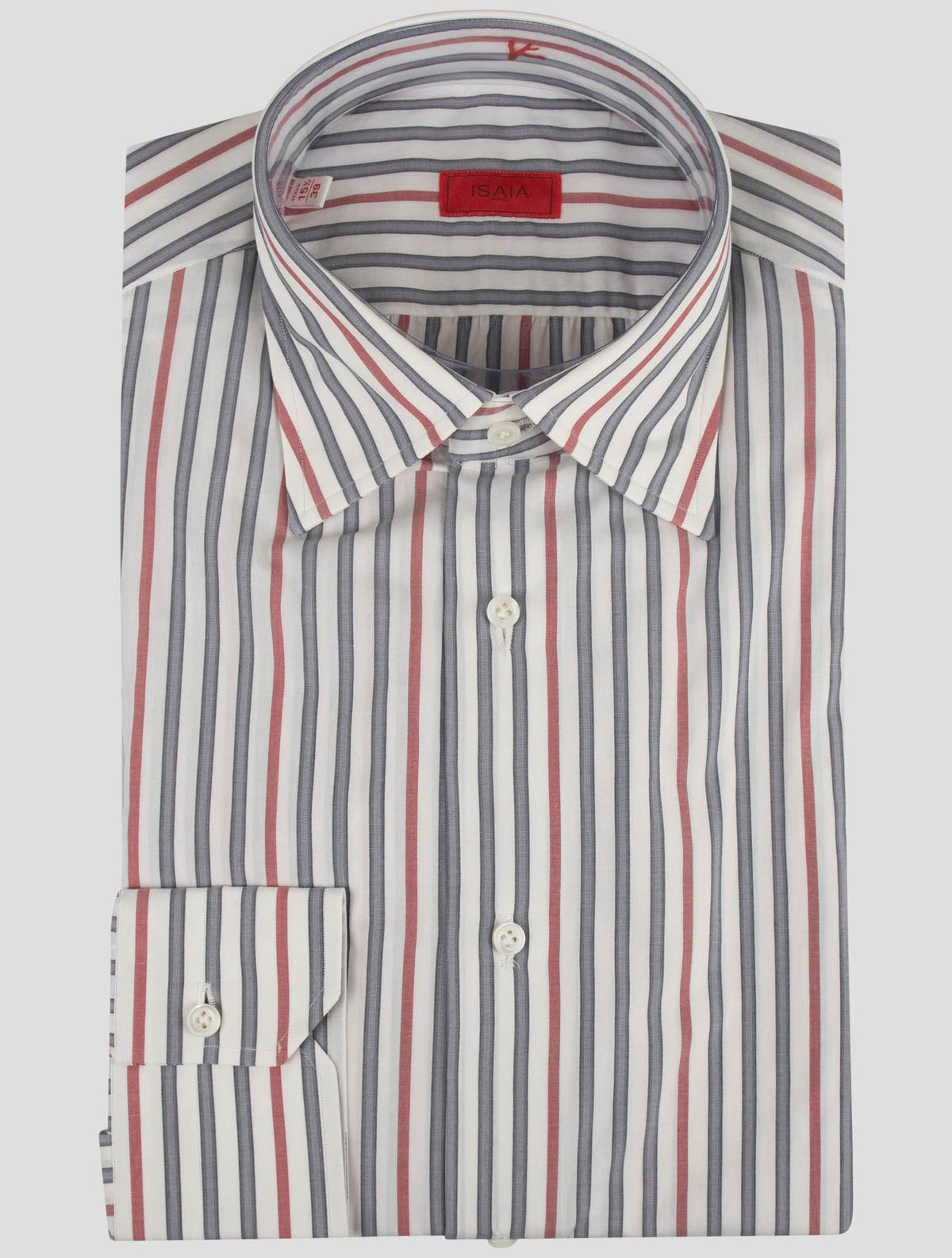 Isaia Multicolor Cotton Shirt