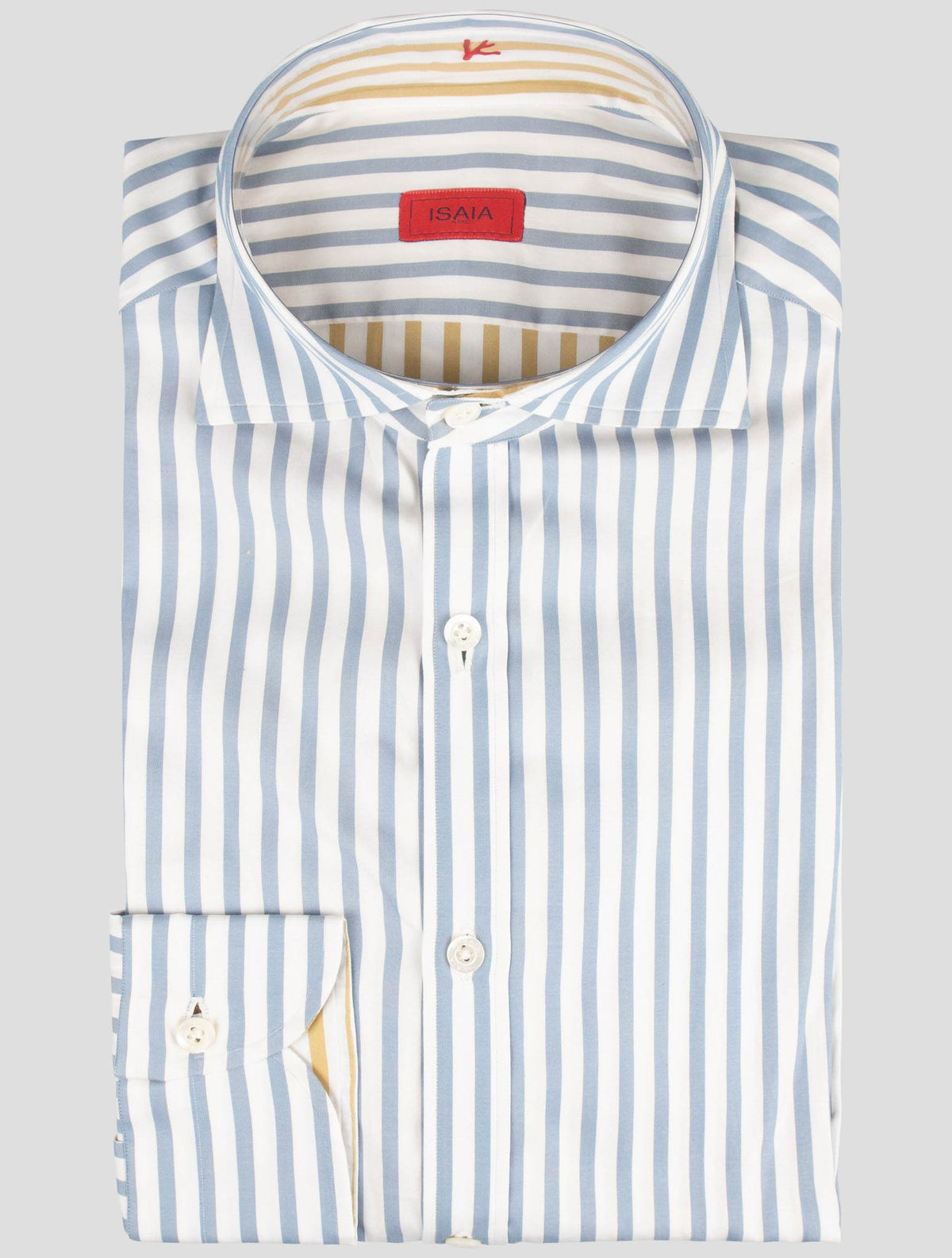 Isaia Multicolor Cotton Shirt