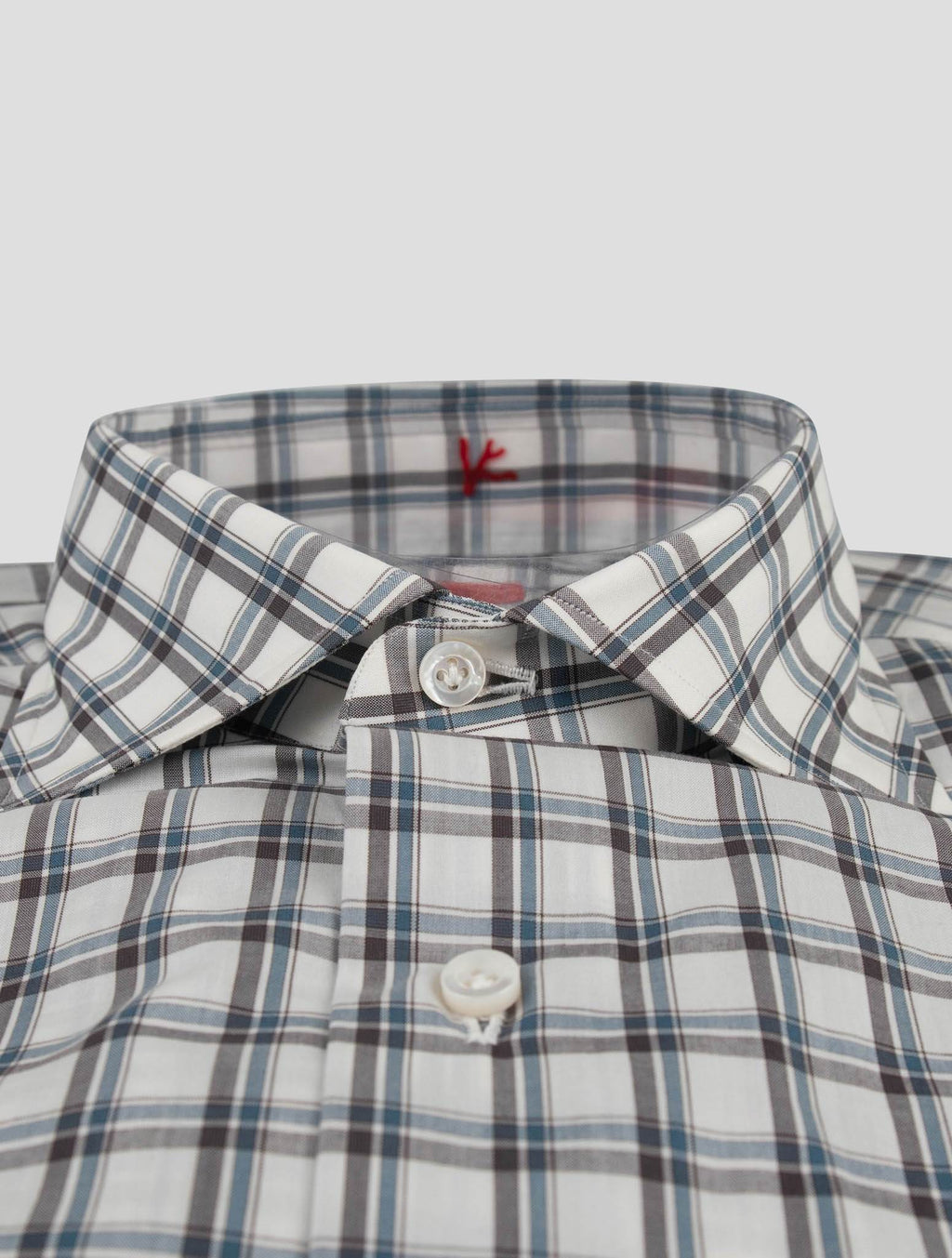 Isaia Isaia Multicolor Cotton Shirt Multicolor 001