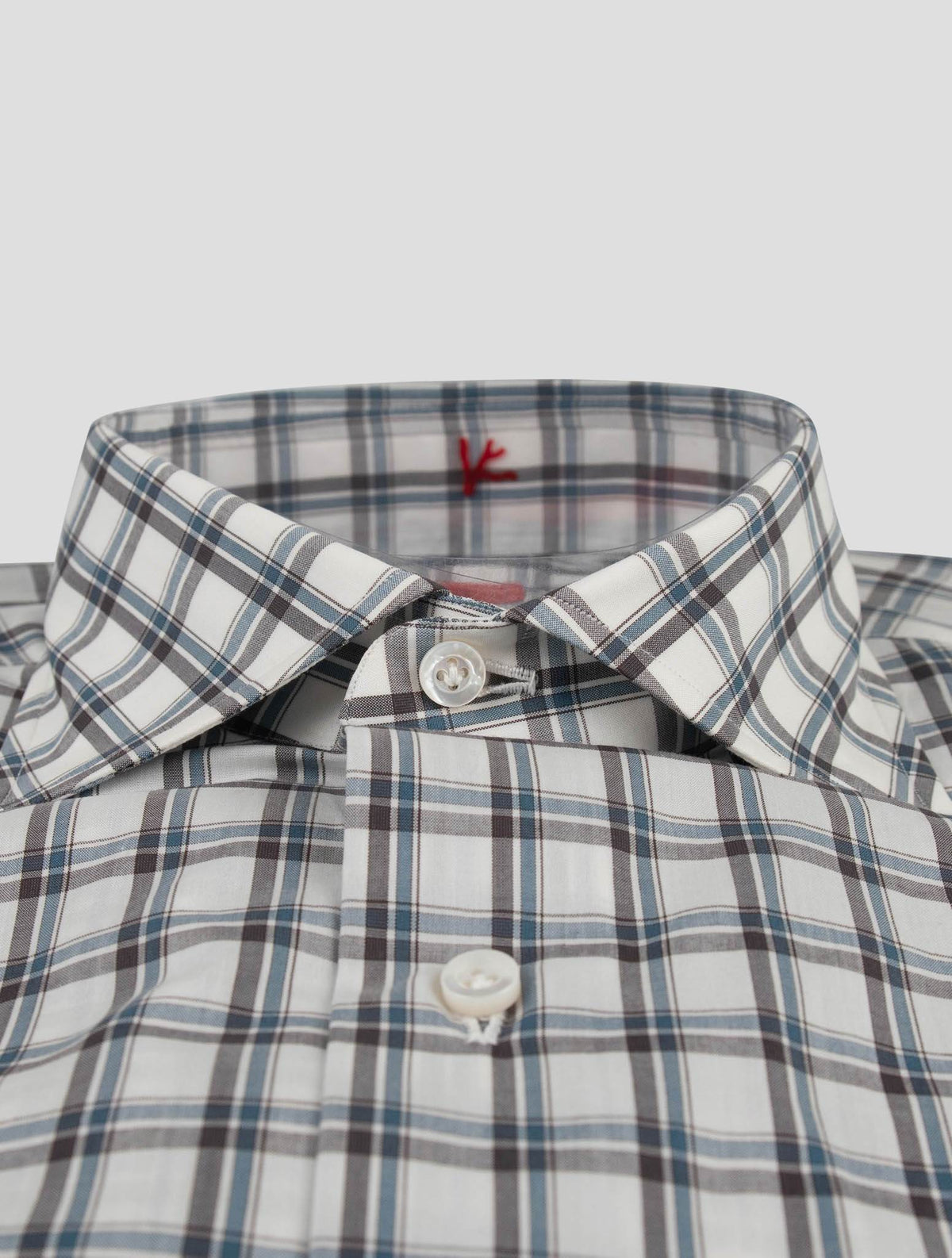 Isaia Isaia Multicolor Cotton Shirt Multicolor 001
