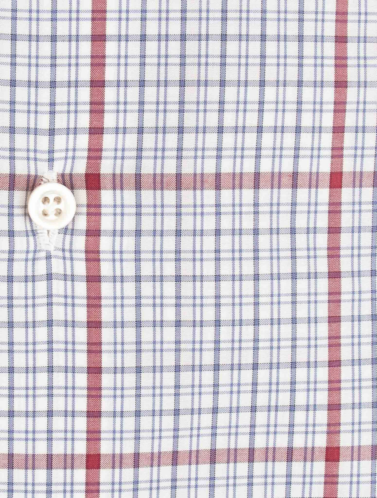 Isaia Multicolor Cotton Shirt