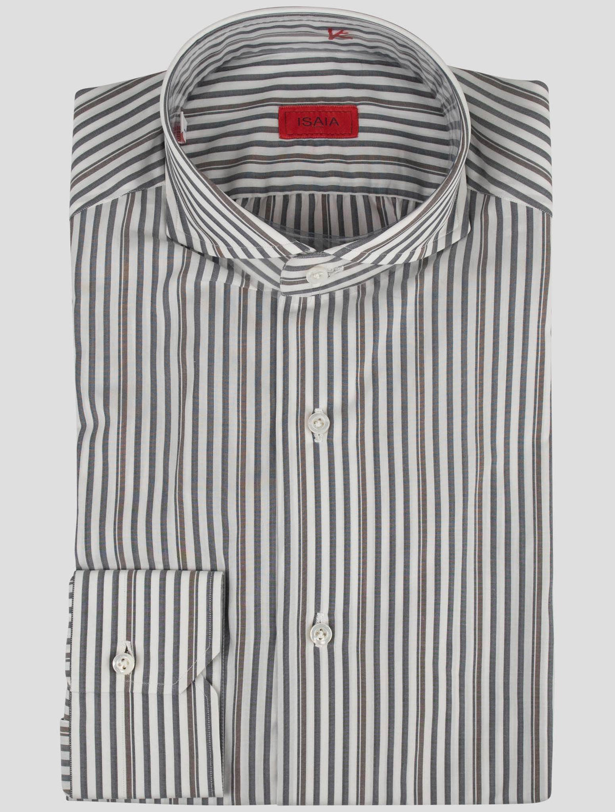 Isaia Multicolor Cotton Shirt