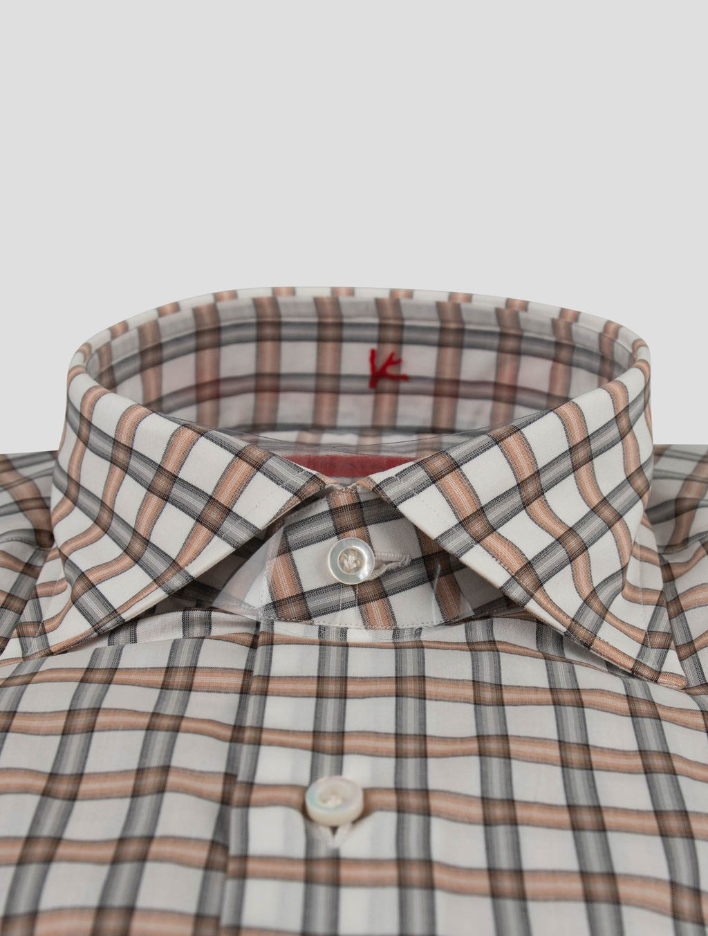 Isaia Isaia Multicolor Cotton Shirt Multicolor 001