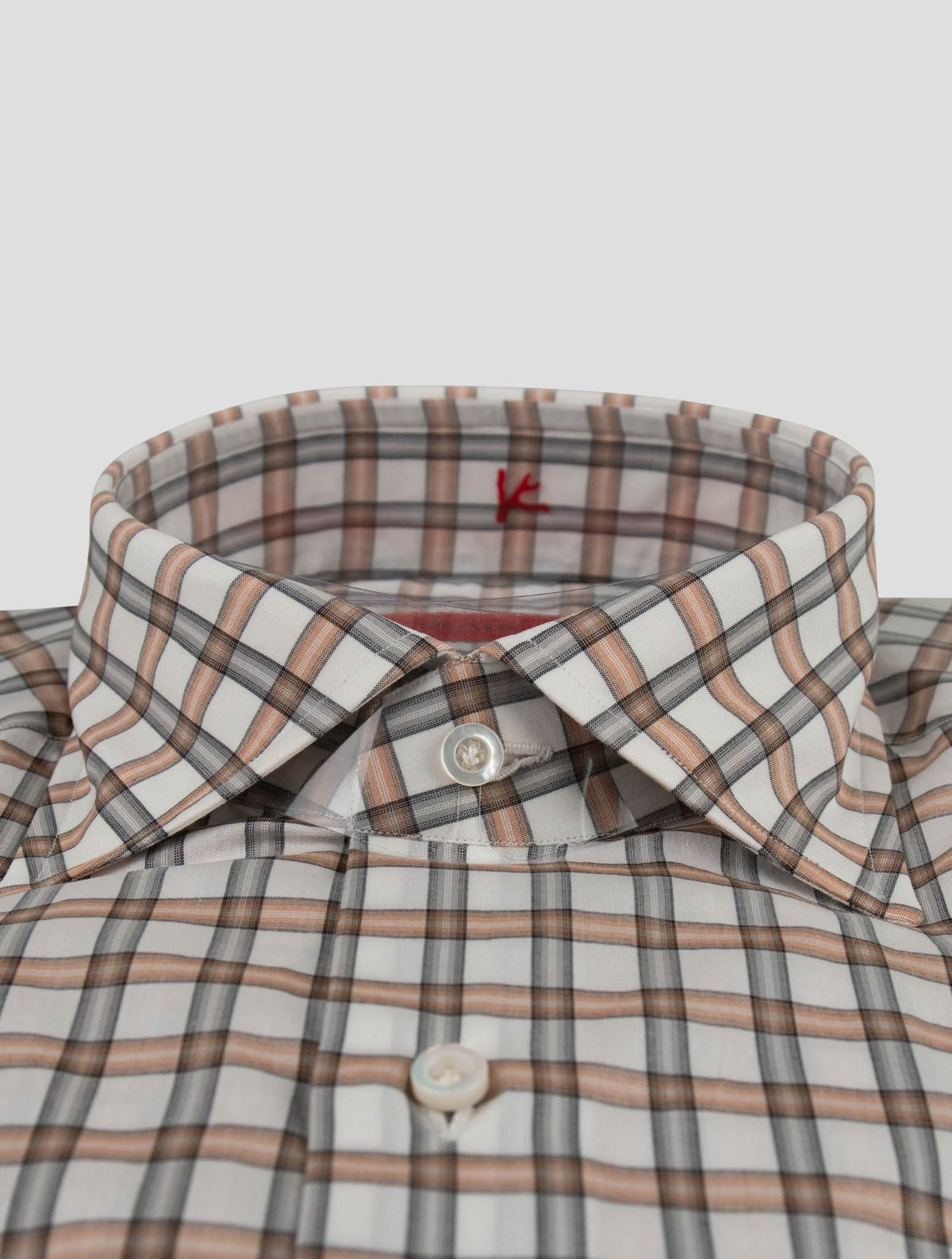 Isaia Isaia Multicolor Cotton Shirt Multicolor 001