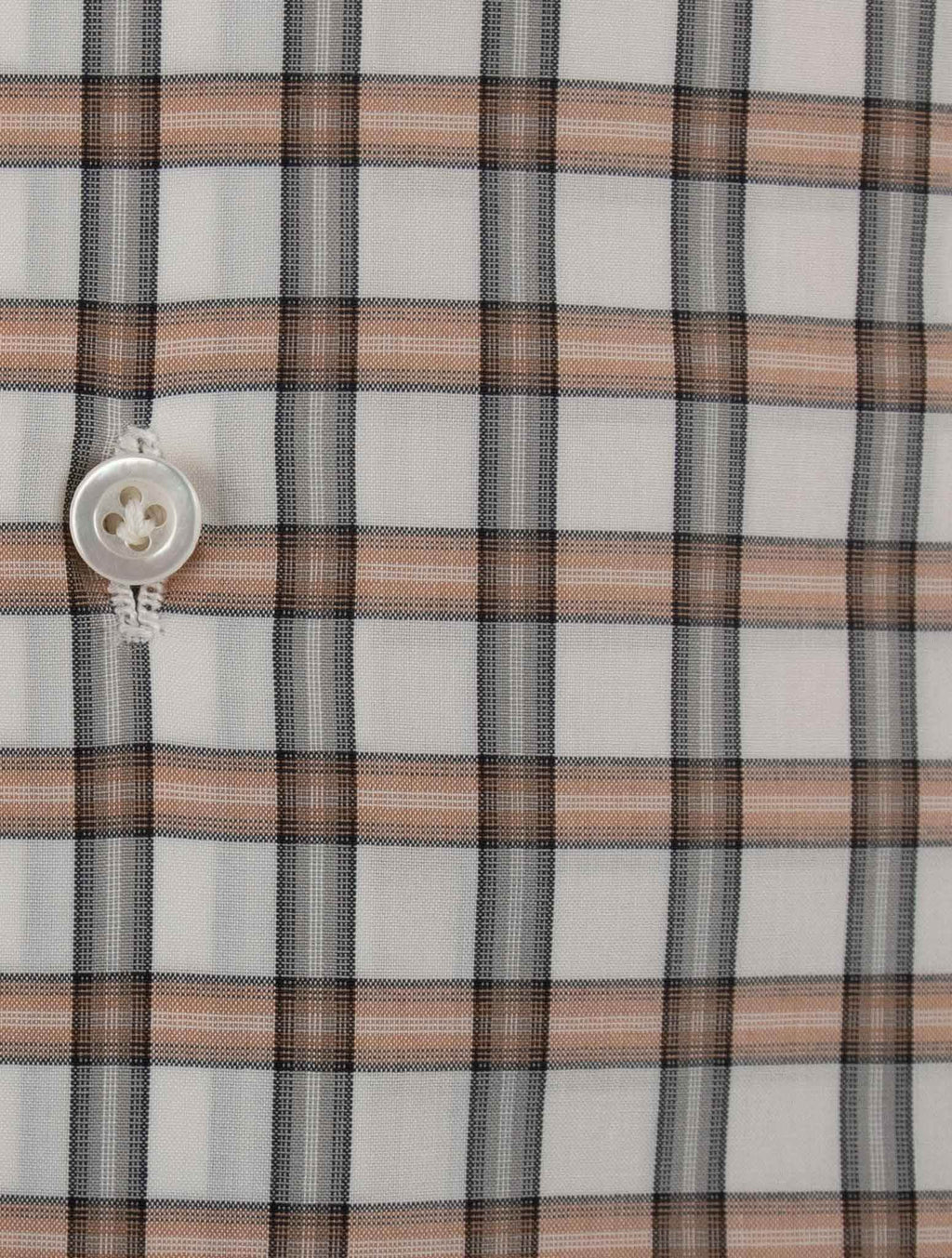 Isaia Multicolor Cotton Shirt