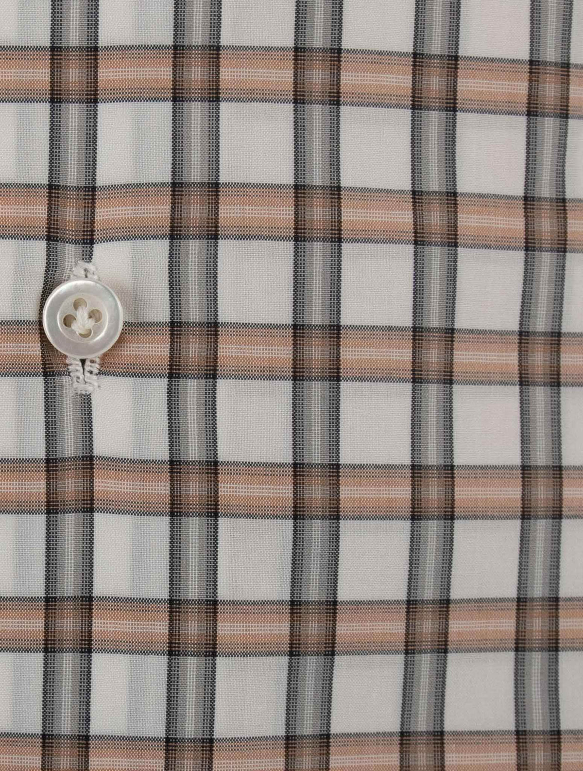 Isaia Multicolor Cotton Shirt