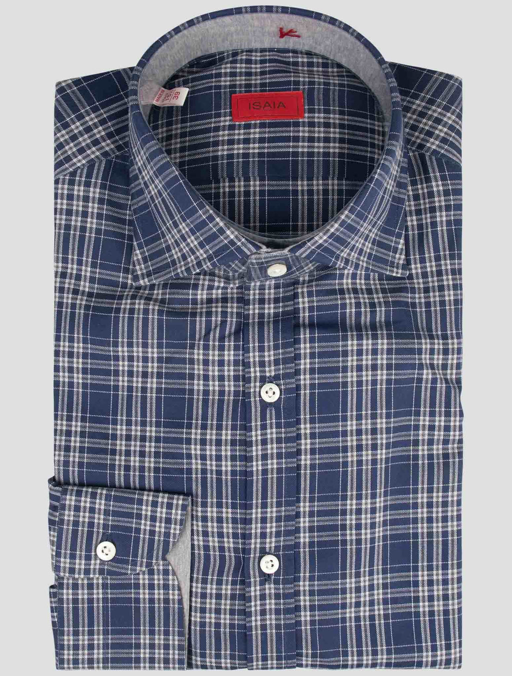 Isaia Multicolor Cotton Shirt