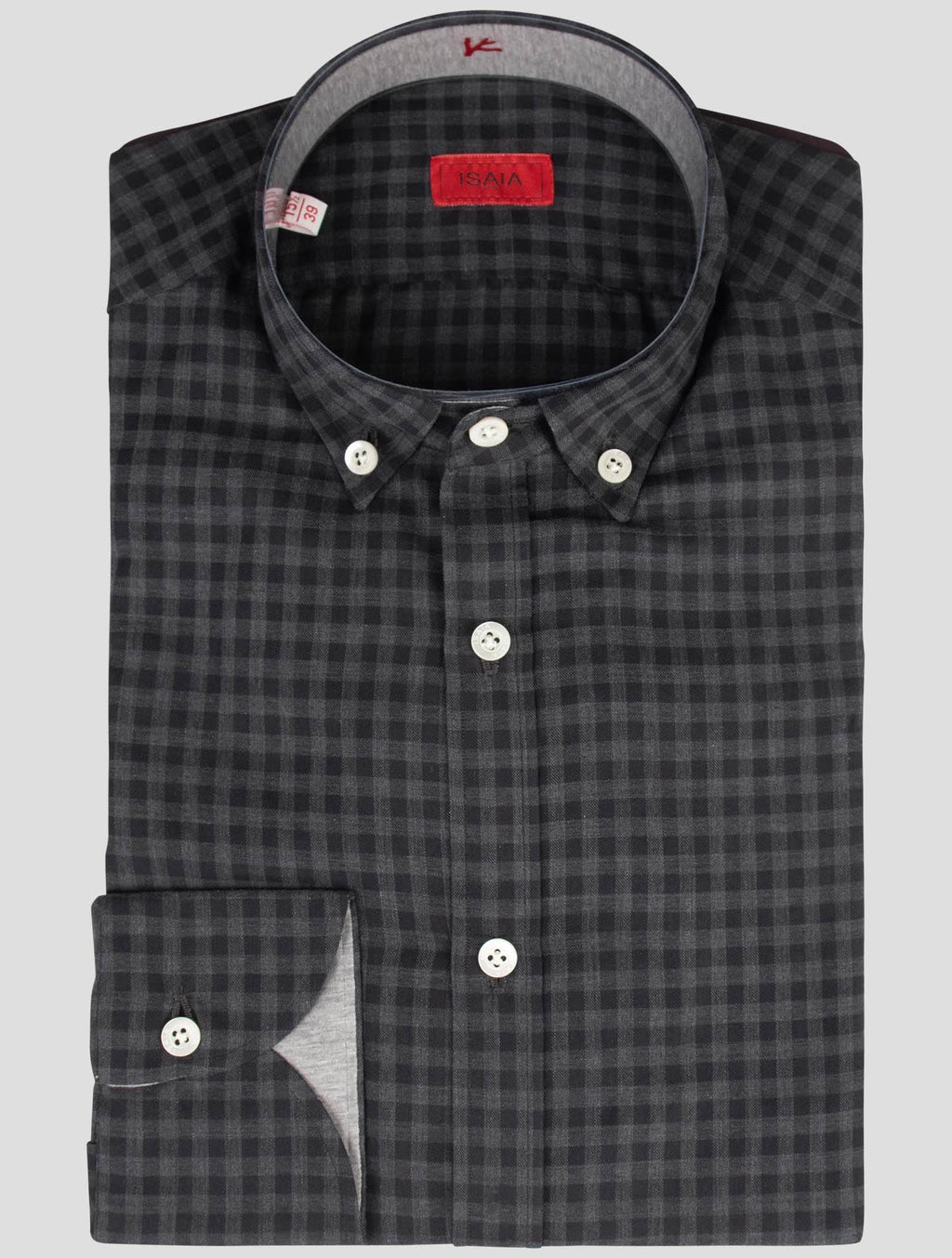 Isaia Multicolor Cotton Shirt