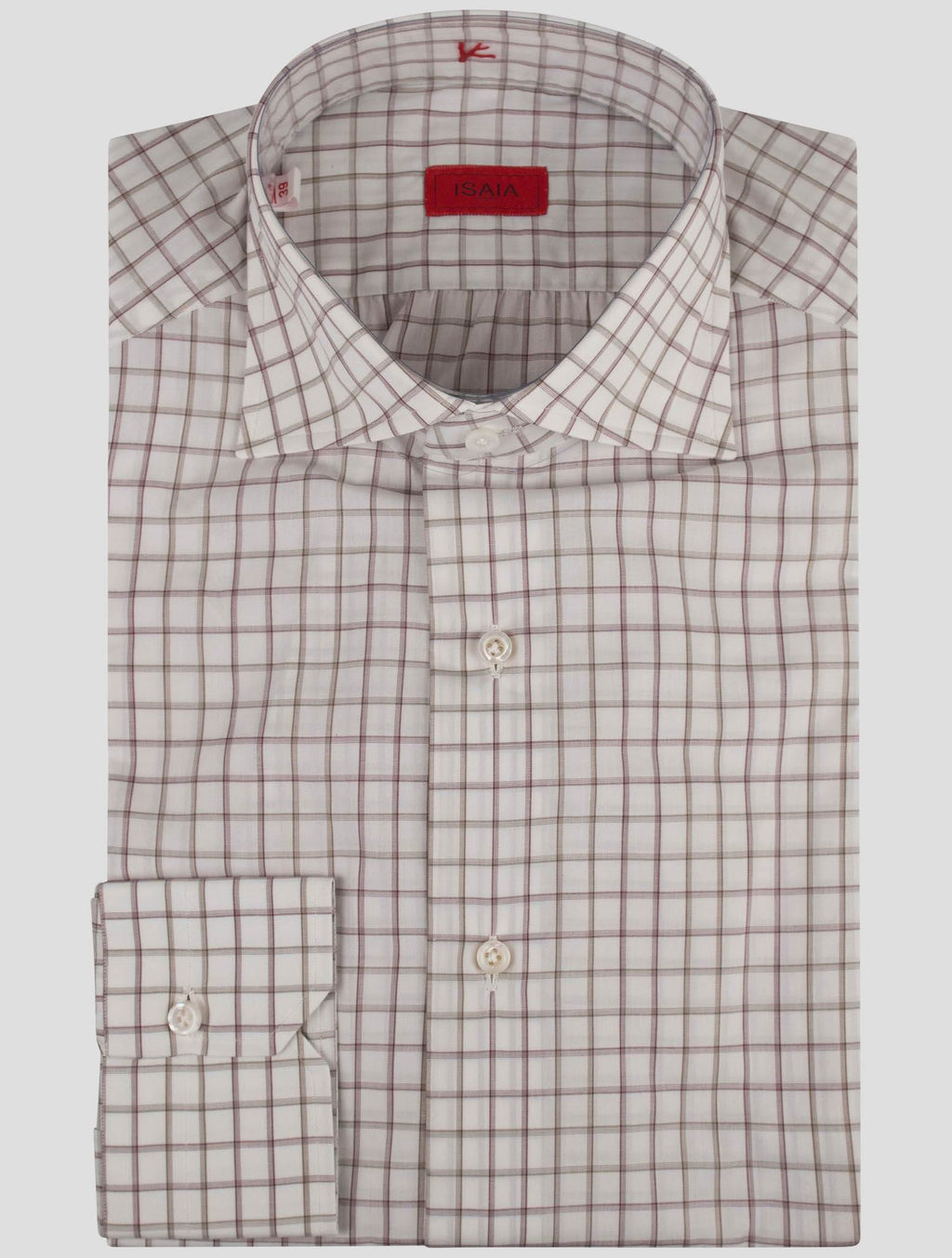 Isaia Multicolor Cotton Shirt