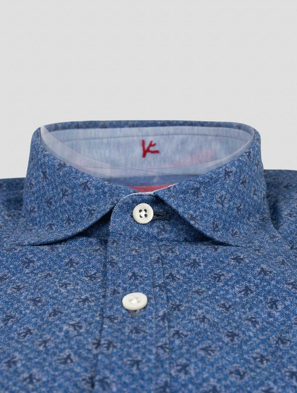 Isaia Isaia Blue Cotton Shirt Blue 001