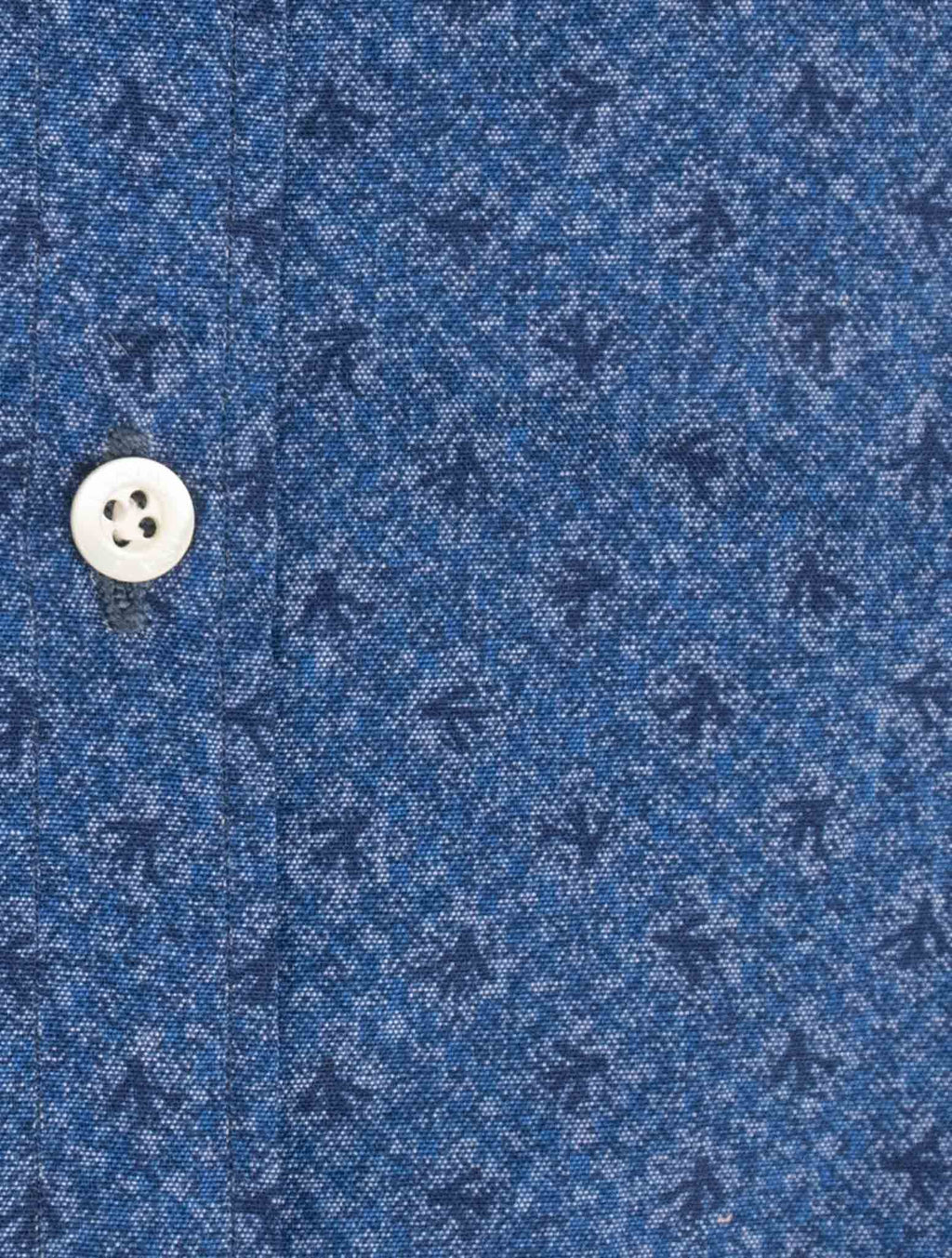 Isaia Blue Cotton Shirt