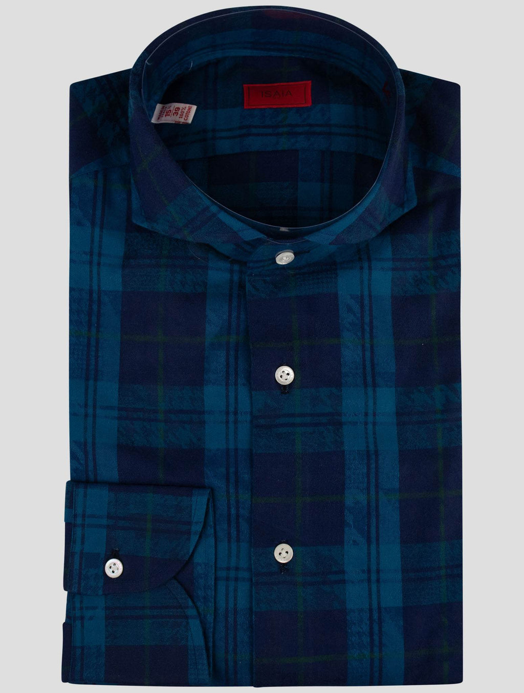 Isaia Isaia Multicolor Cotton Shirt Multicolor 000