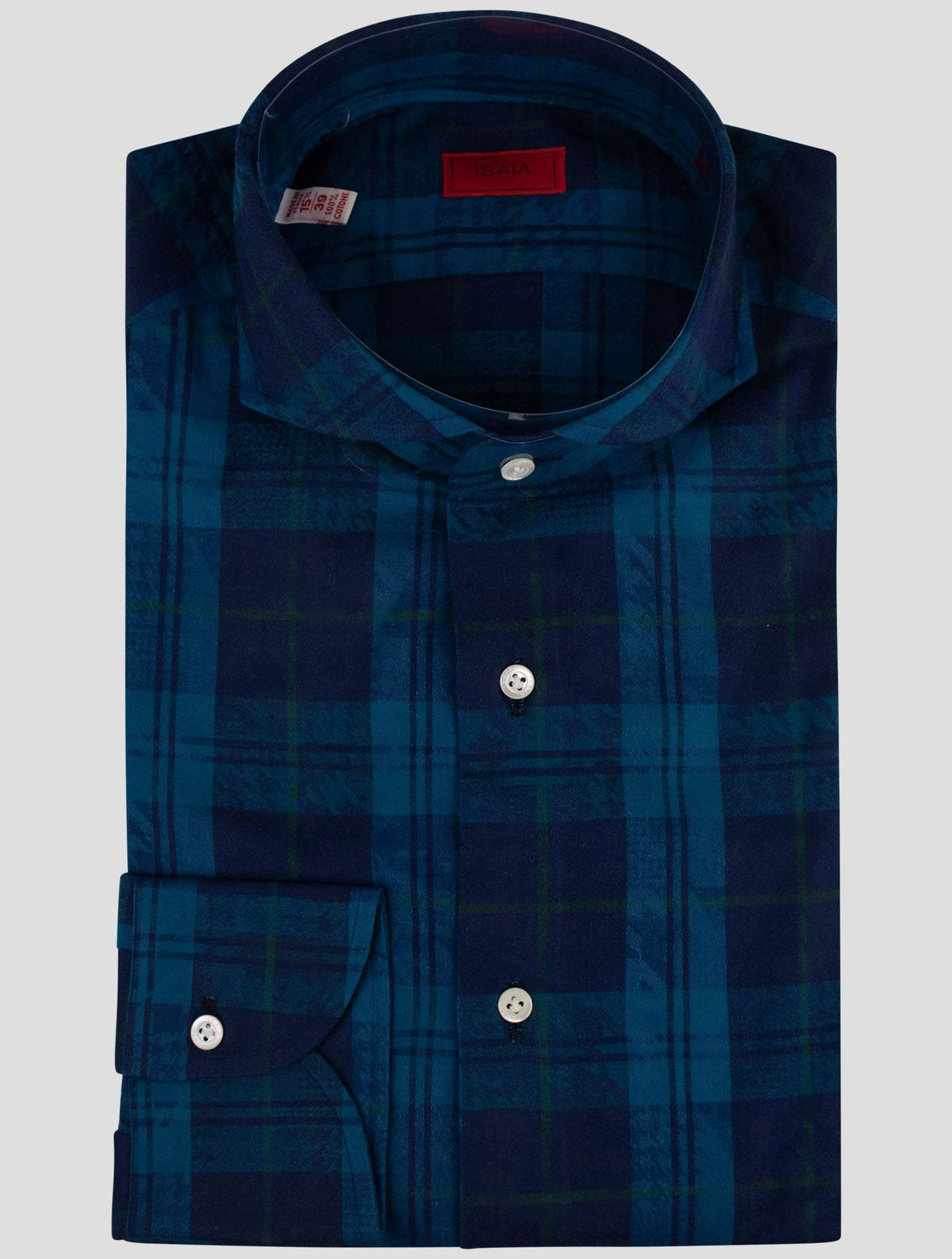 Isaia Isaia Multicolor Cotton Shirt Multicolor 000