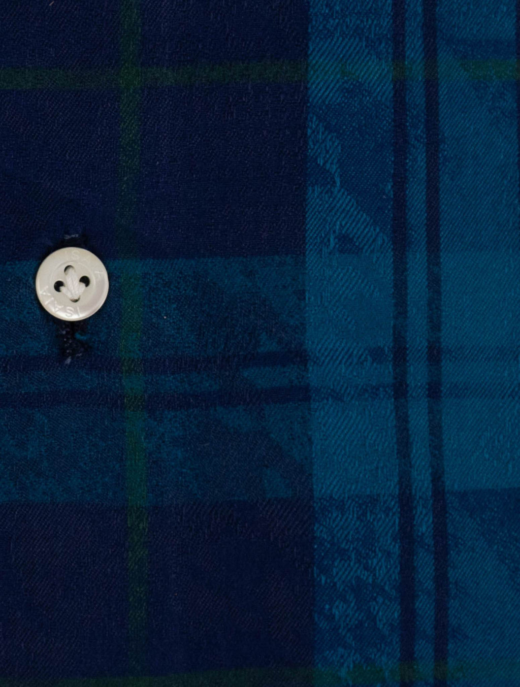 Isaia Multicolor Cotton Shirt