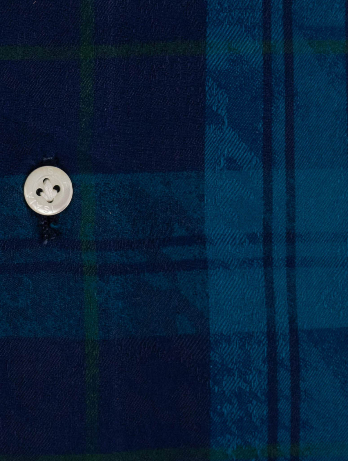 Isaia Multicolor Cotton Shirt