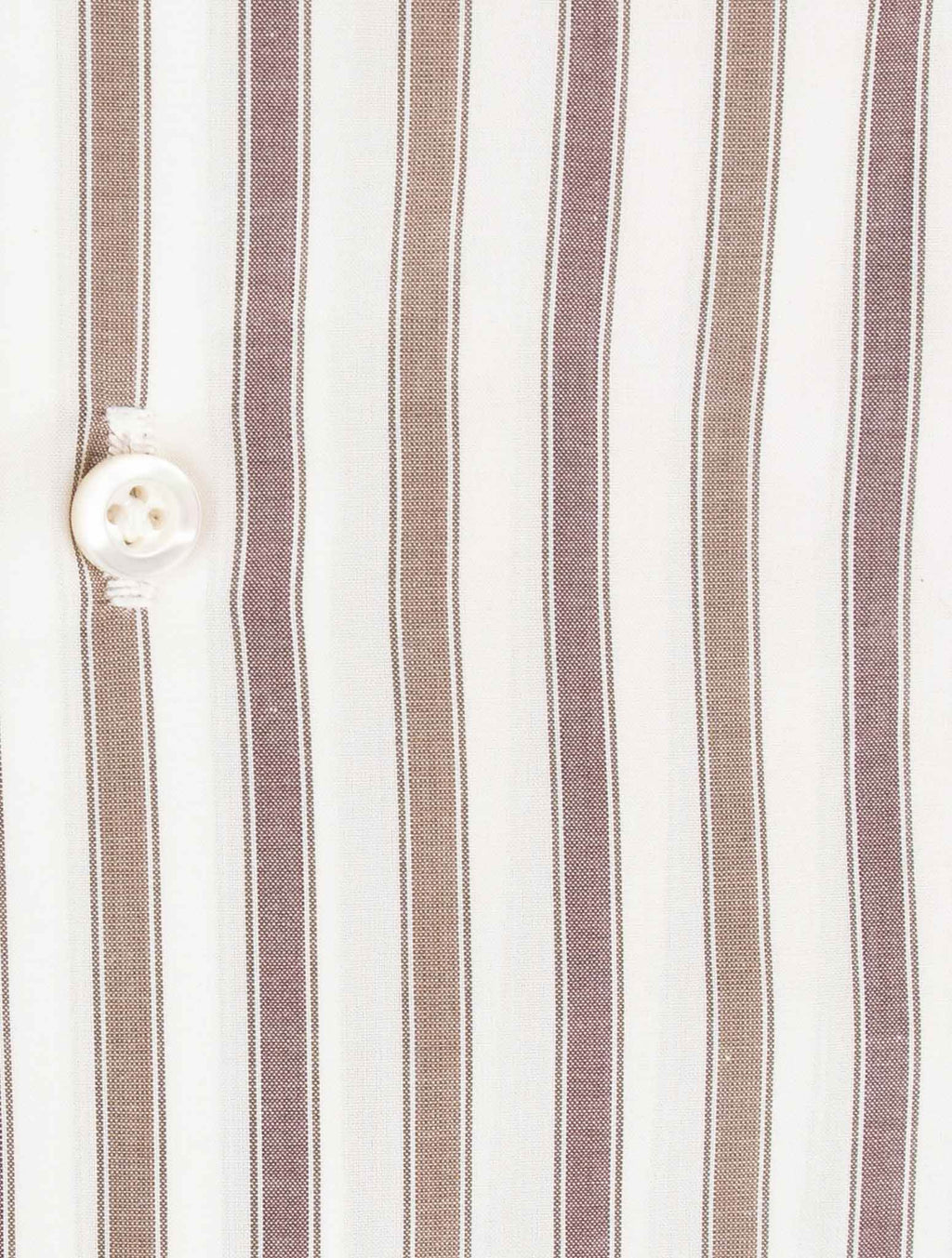 Isaia White Cotton Shirt