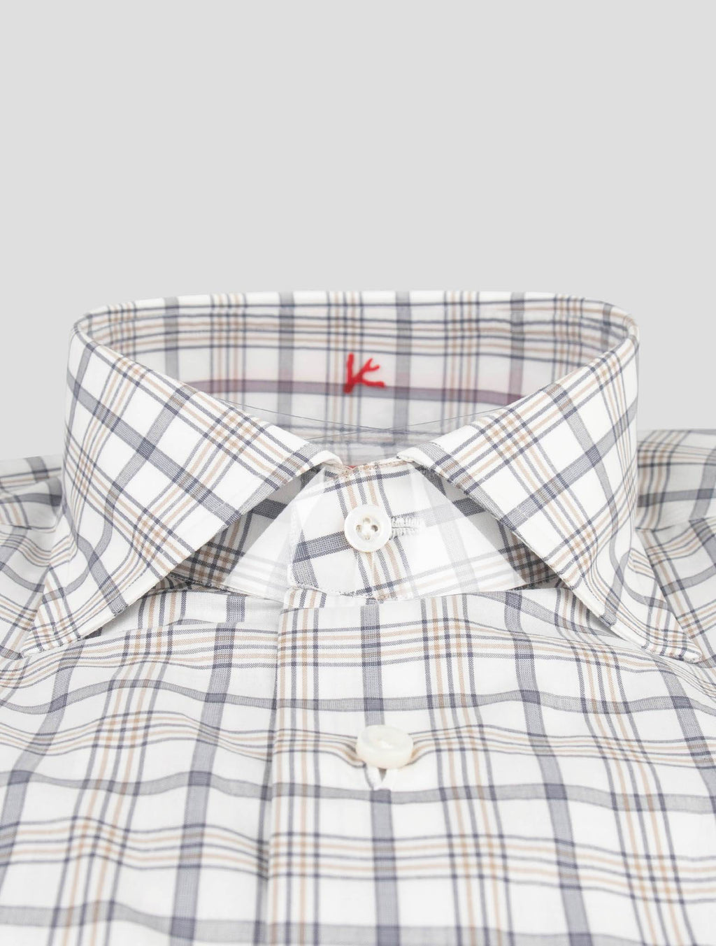 Isaia Isaia Multicolor Cotton Shirt Multicolor 001