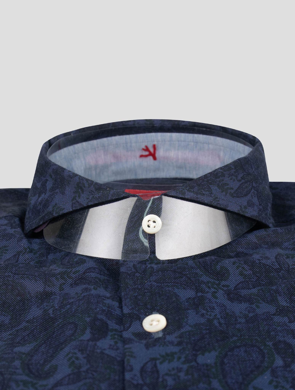 Isaia Isaia Blue Cotton Shirt Blue 001