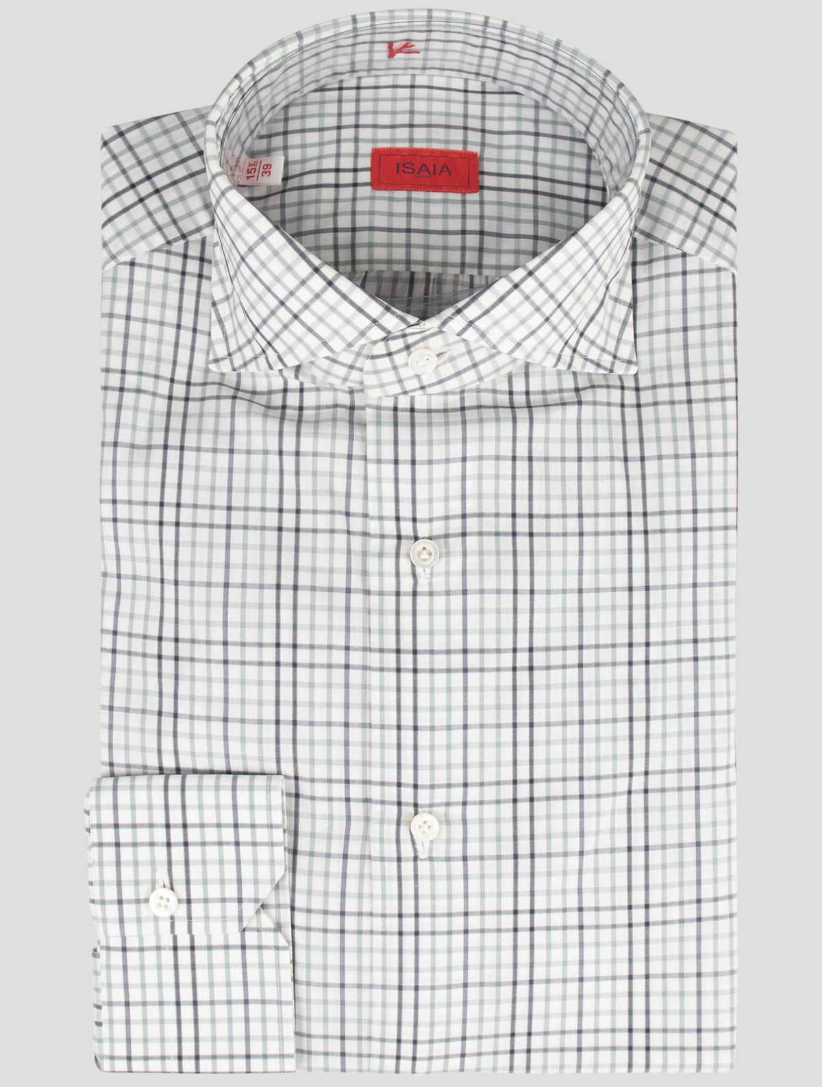 Isaia Multicolor Cotton Shirt