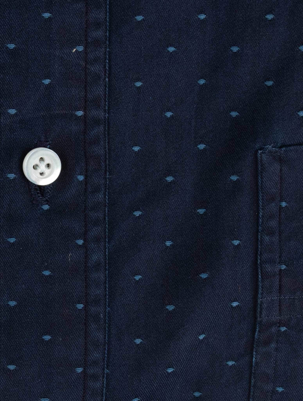 Isaia Blue Cotton Shirt