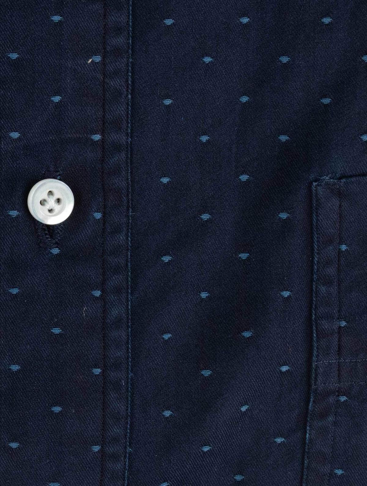 Isaia Blue Cotton Shirt