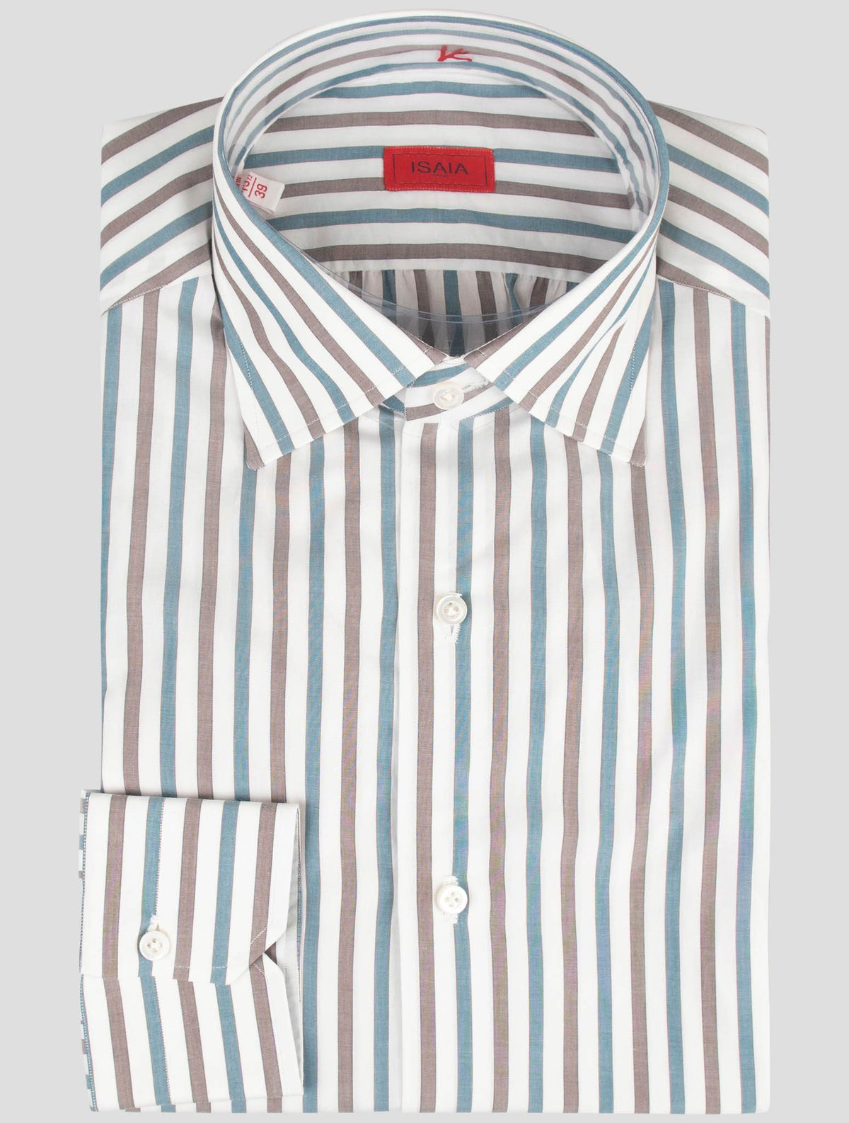 Isaia Multicolor Cotton Shirt