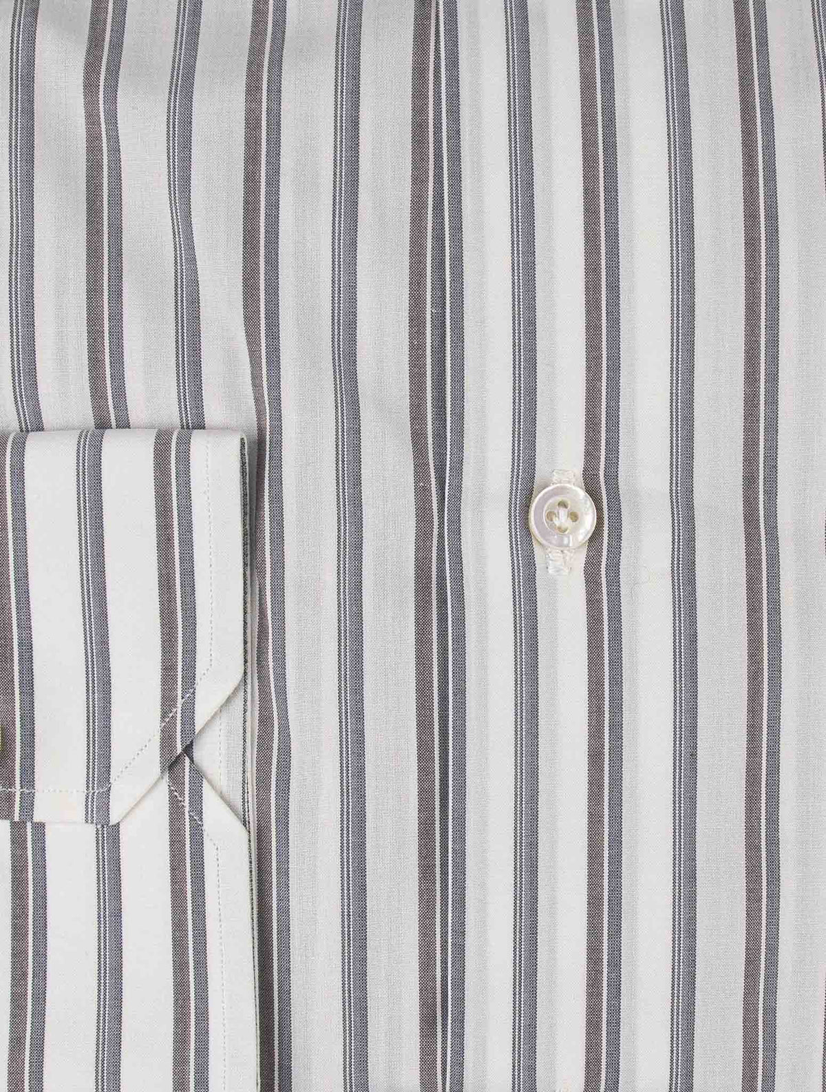 Isaia Multicolor Cotton Shirt