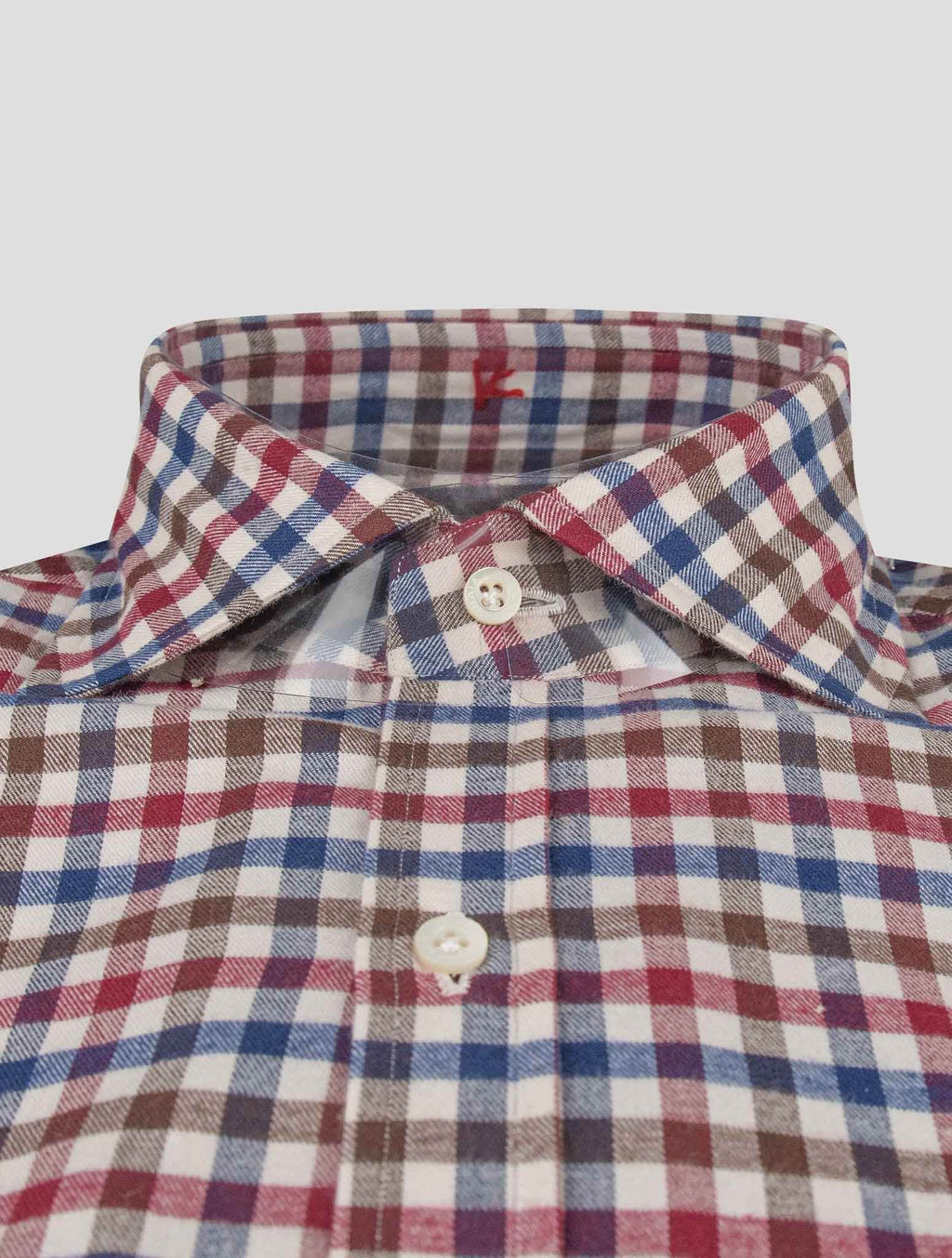 Isaia Isaia Multicolor Cotton Shirt Multicolor 001