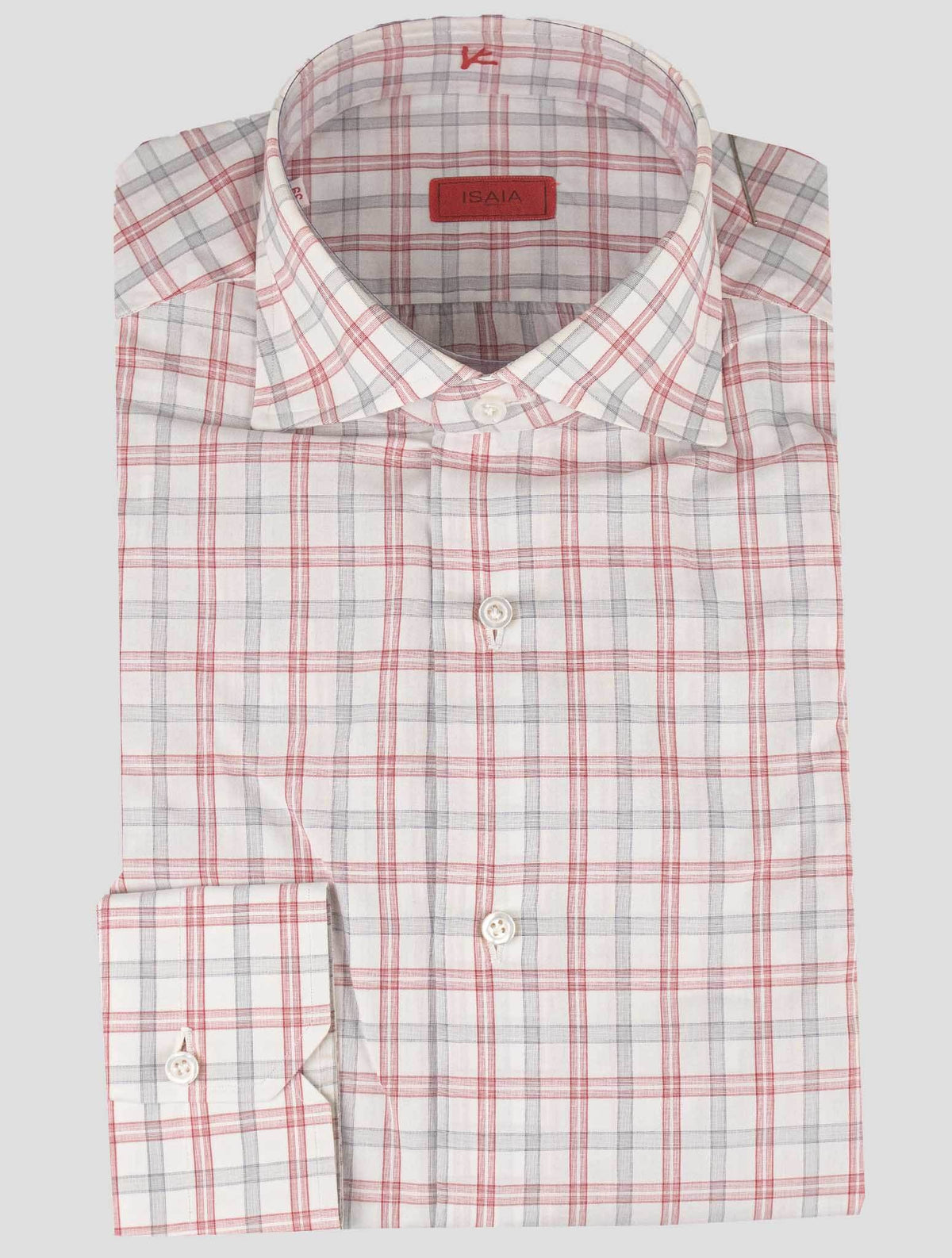 Isaia Multicolor Cotton Shirt