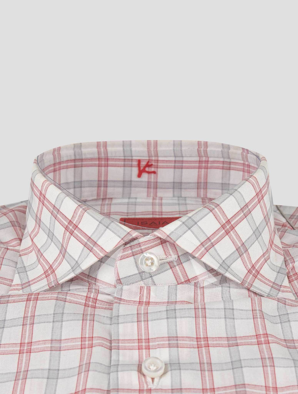Isaia Isaia Multicolor Cotton Shirt Multicolor 001