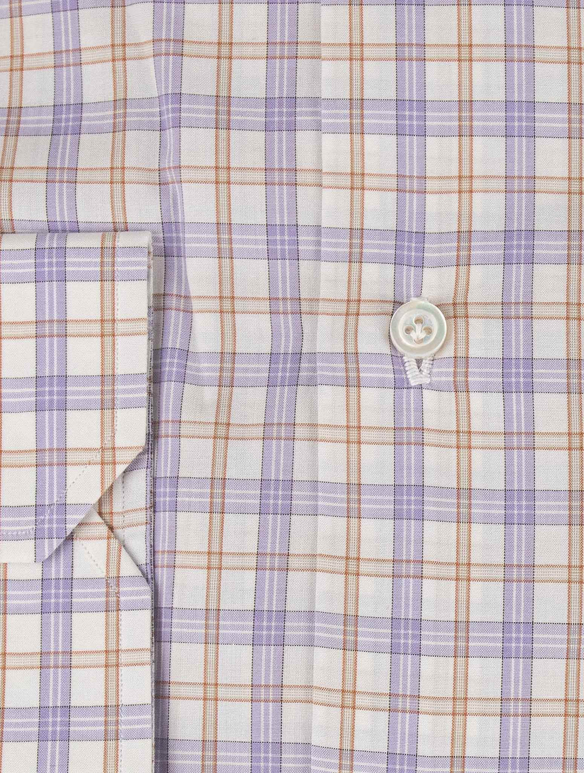 Isaia Multicolor Cotton Shirt