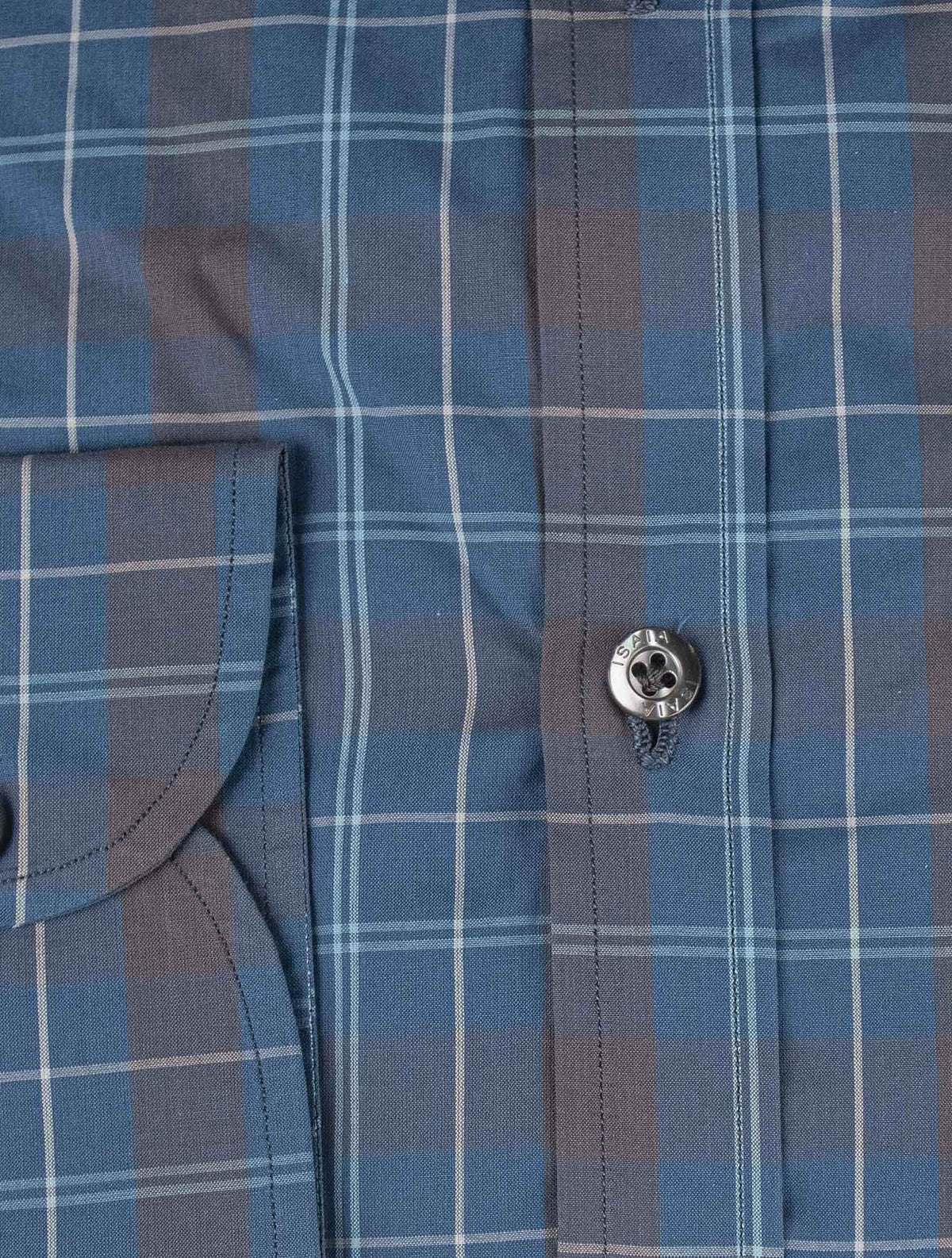 Isaia Multicolor Cotton Shirt