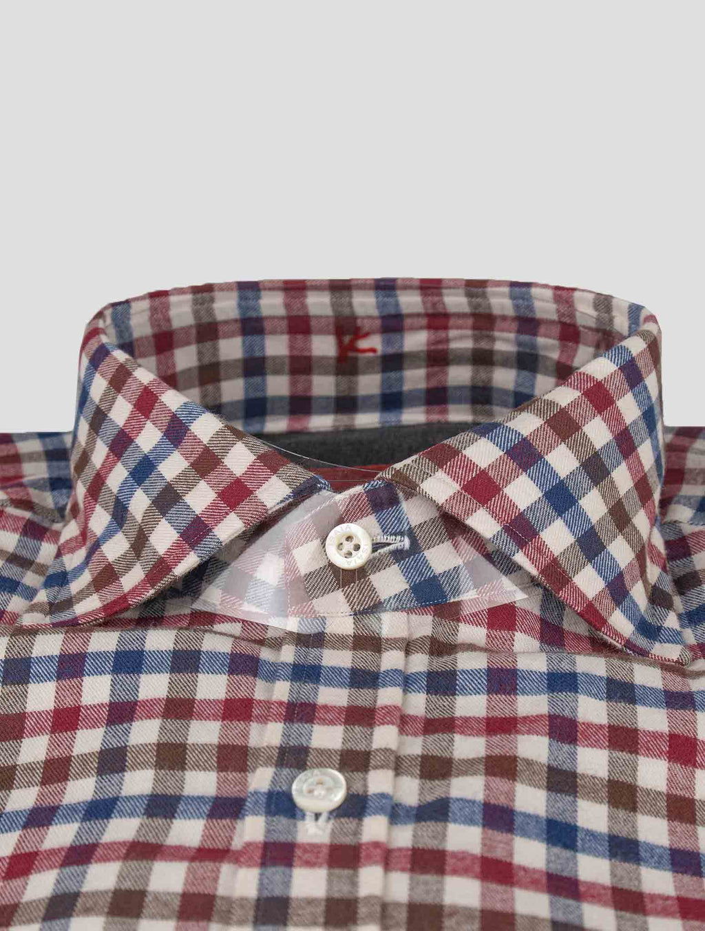 Isaia Isaia Multicolor Cotton Shirt Multicolor 001
