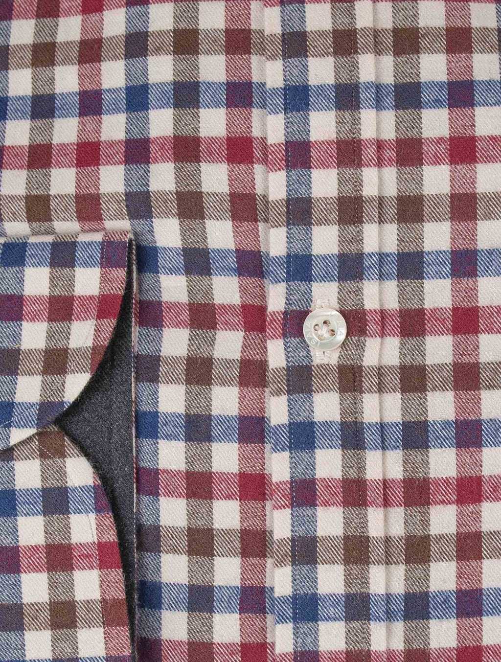Isaia Multicolor Cotton Shirt