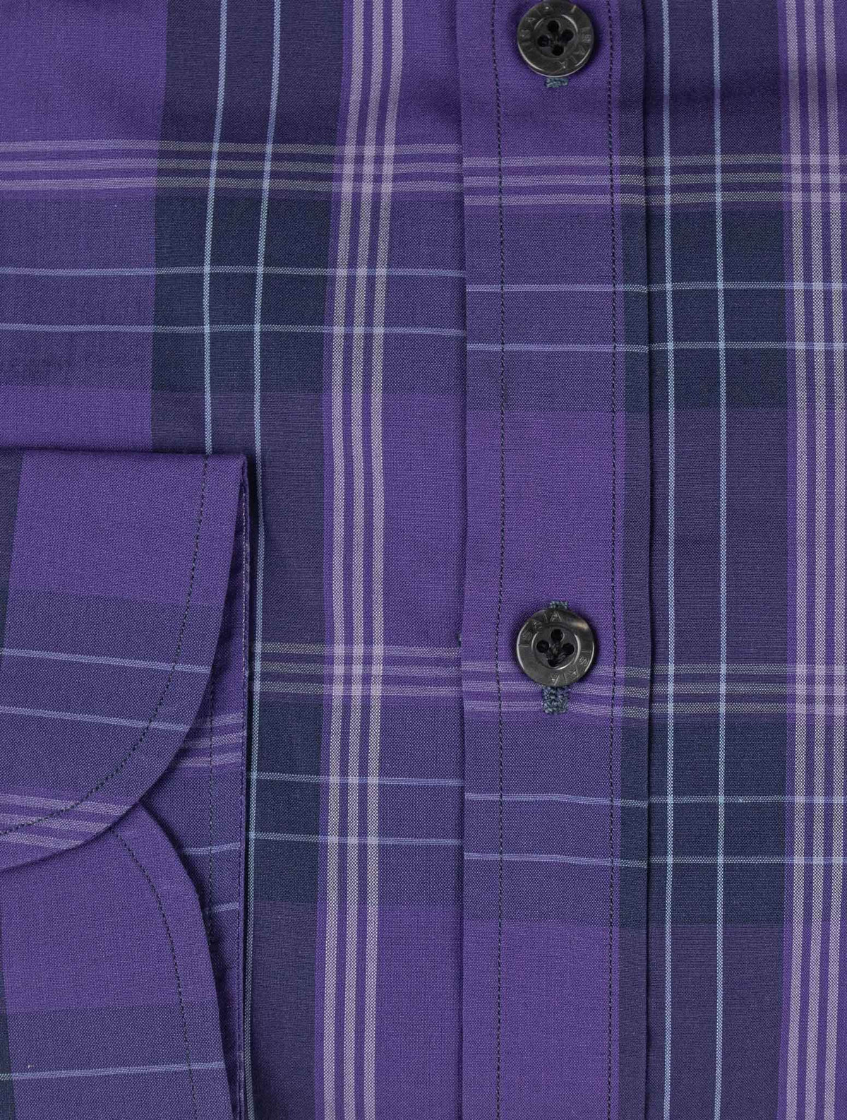 Isaia Multicolor Cotton Shirt