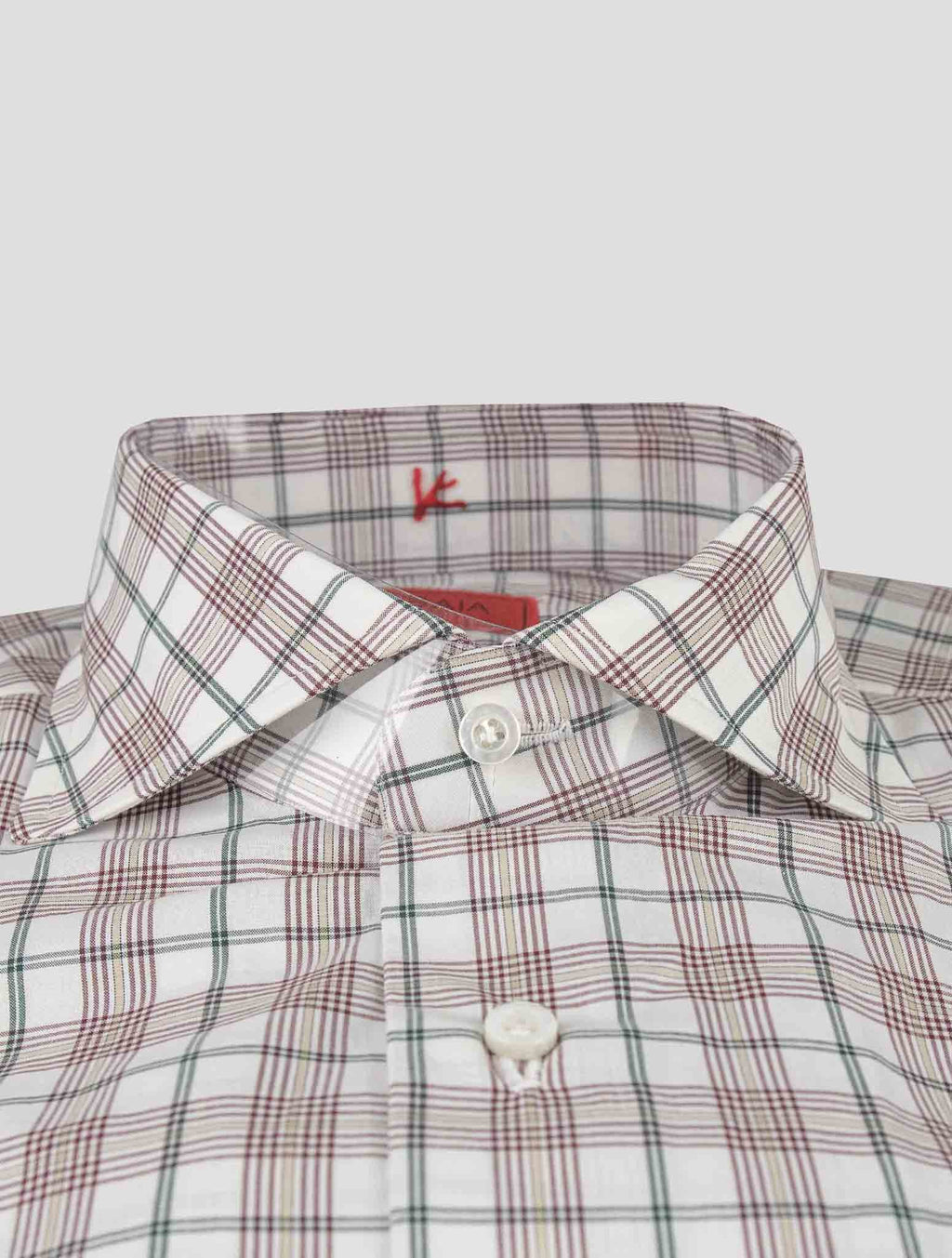 Isaia Isaia Multicolor Cotton Shirt Multicolor 001