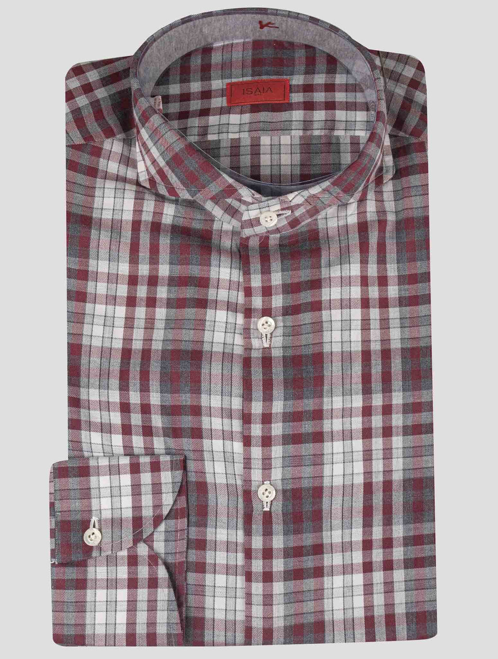 Isaia Multicolor Cotton Shirt