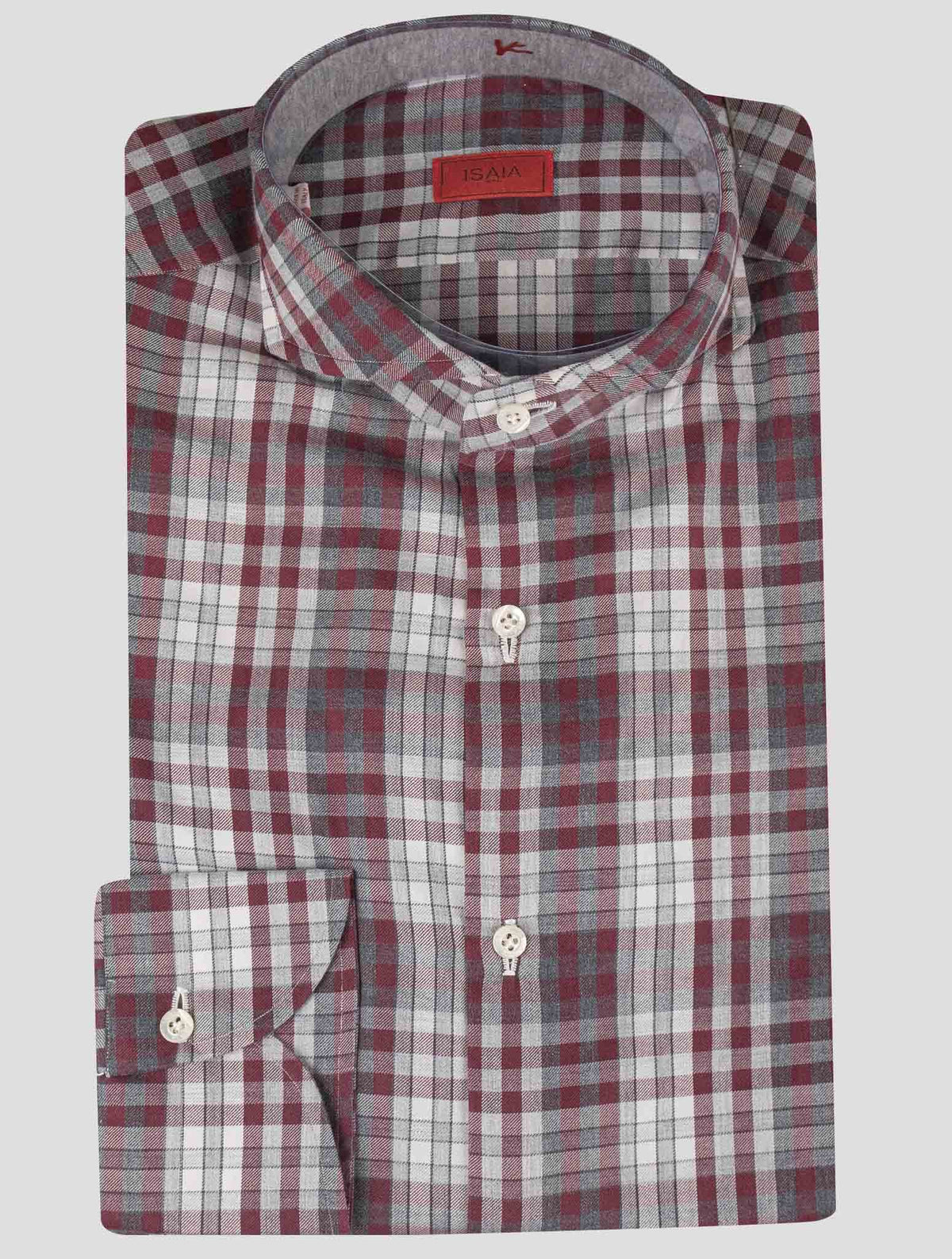 Isaia Multicolor Cotton Shirt