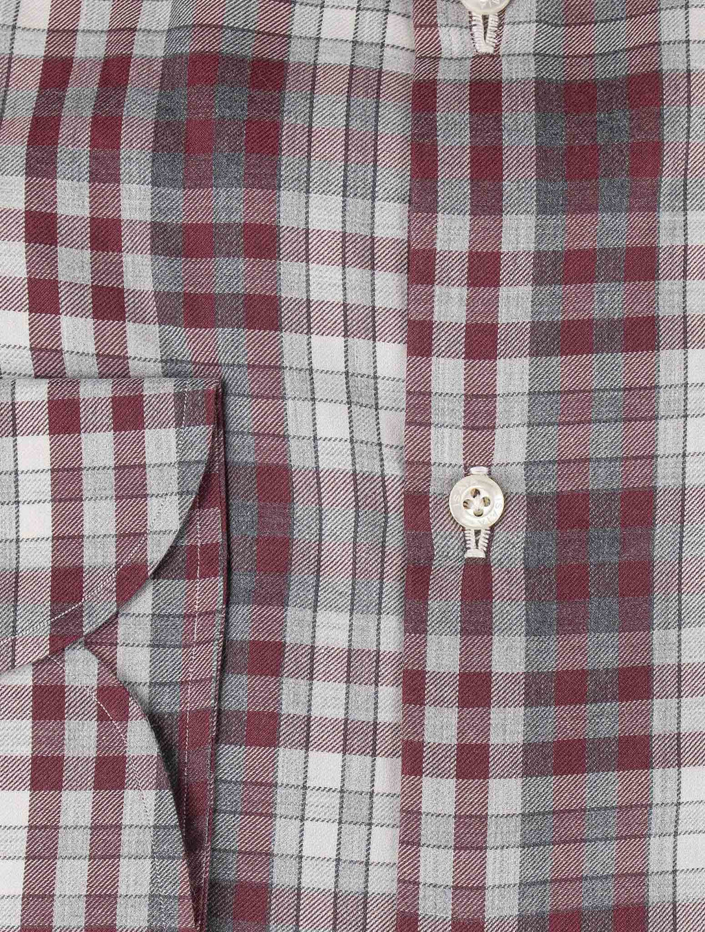 Isaia Multicolor Cotton Shirt