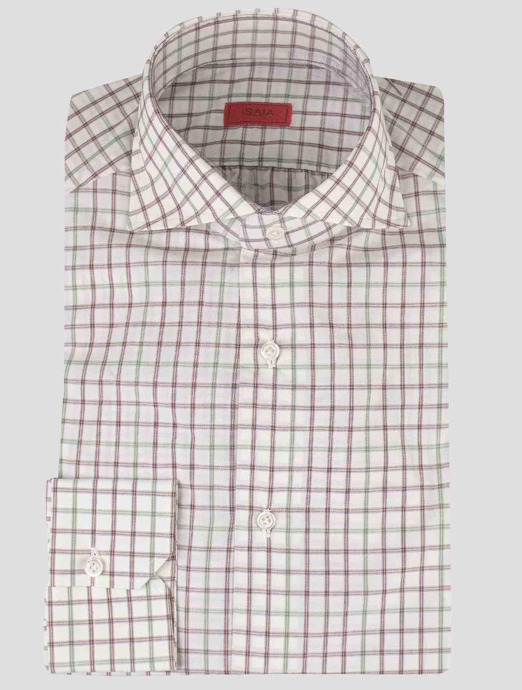 Isaia Multicolor Cotton Shirt